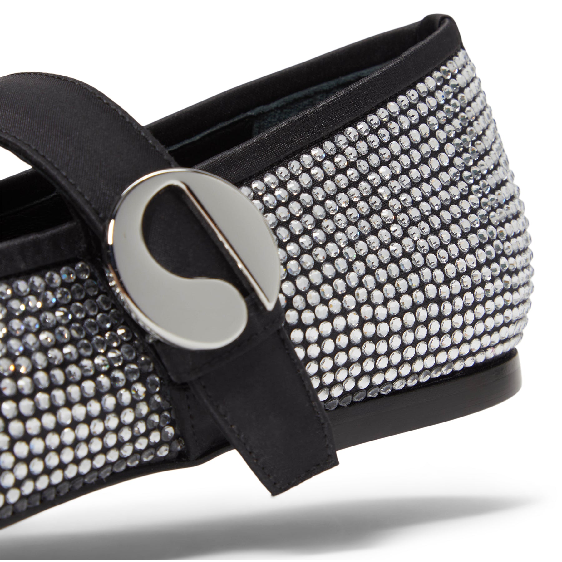 関税送料込Coperni Crystal-Embellished Ballerina Flat Crystal-Embellished Five-Toe Ballerina Belt Flat – Coperni