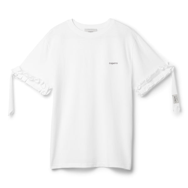 その他 Boxy T-Shirt - Coperni - Cotton - White Logo Boxy T-Shirt – Coperni