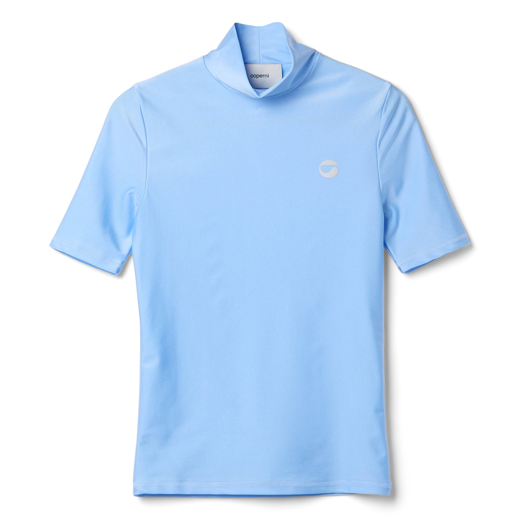 COPERNI High Neck Fitted Top (Blue)