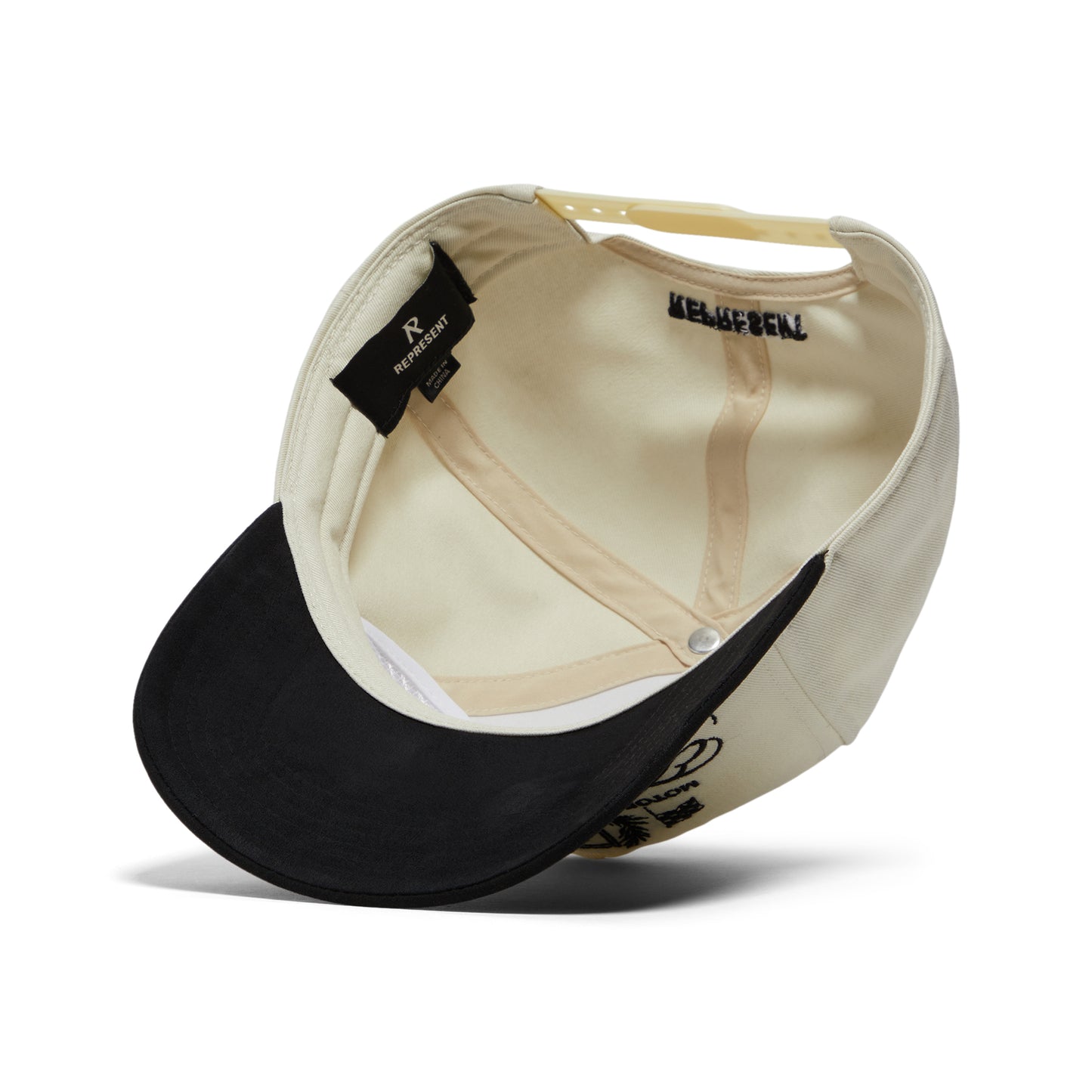 REPRESENT Crest Cap (Antique White)