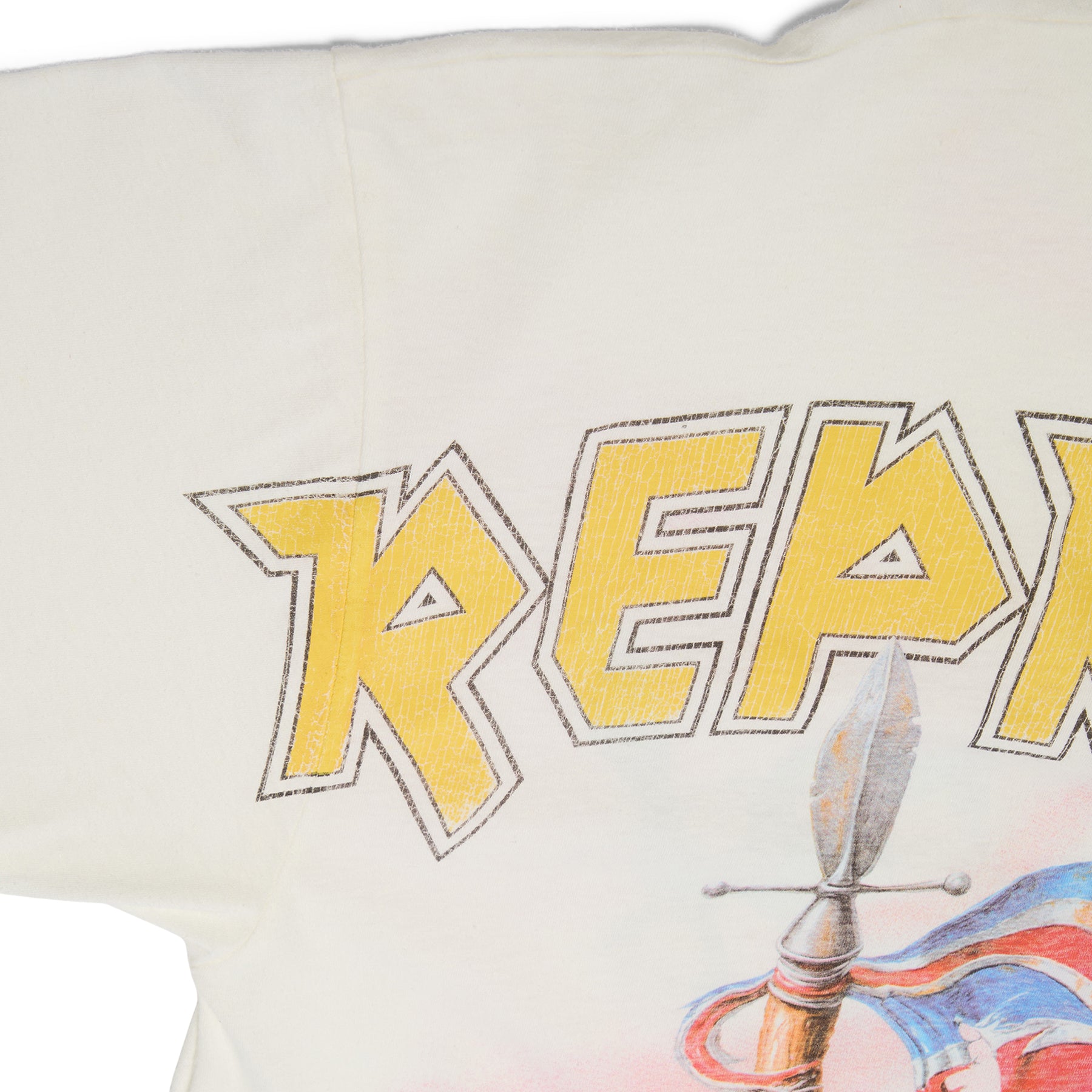 REPRESENT x Iron Maiden Steed T-Shirt (Flat white)