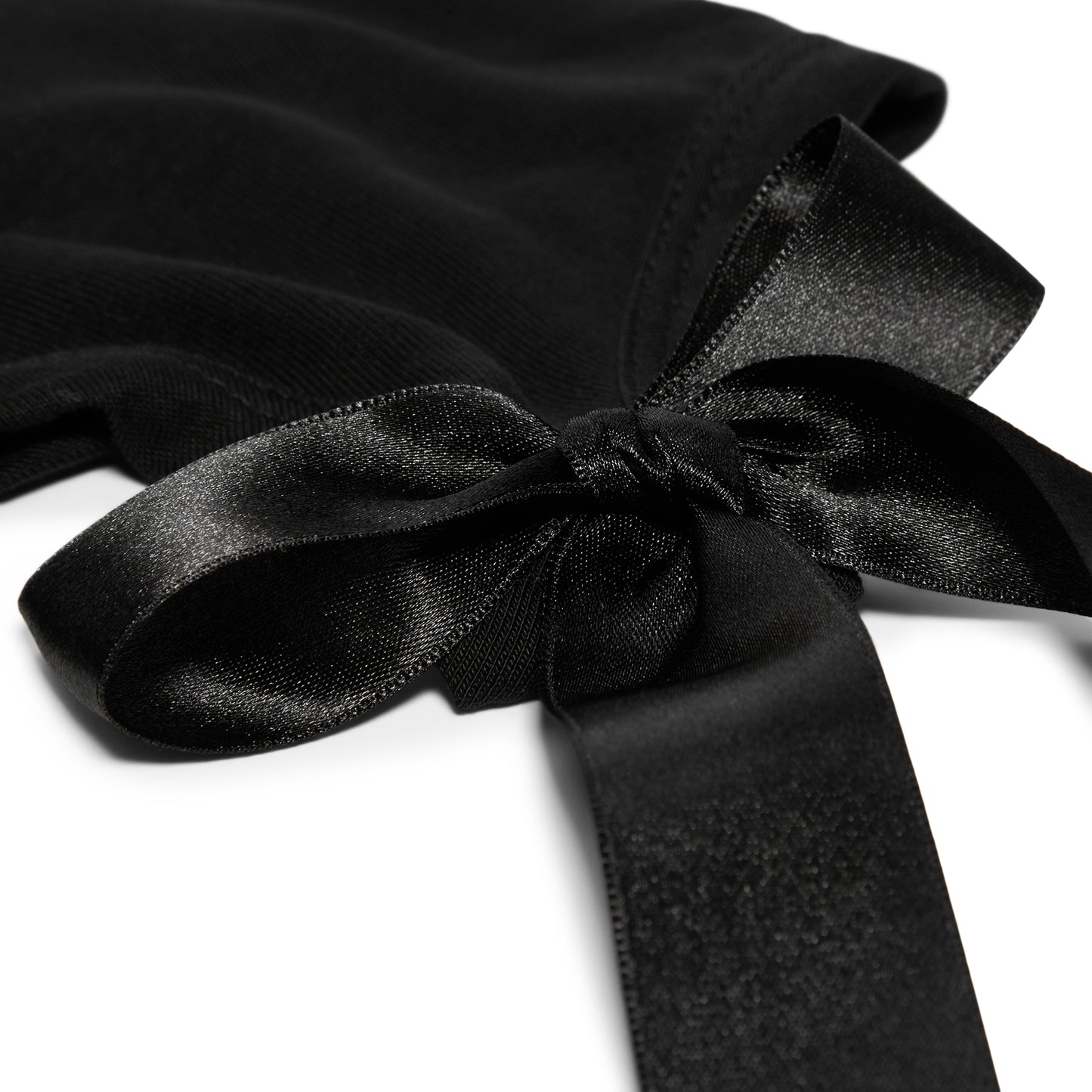 Simone Rocha Bow Tail Easy Tank (Black)