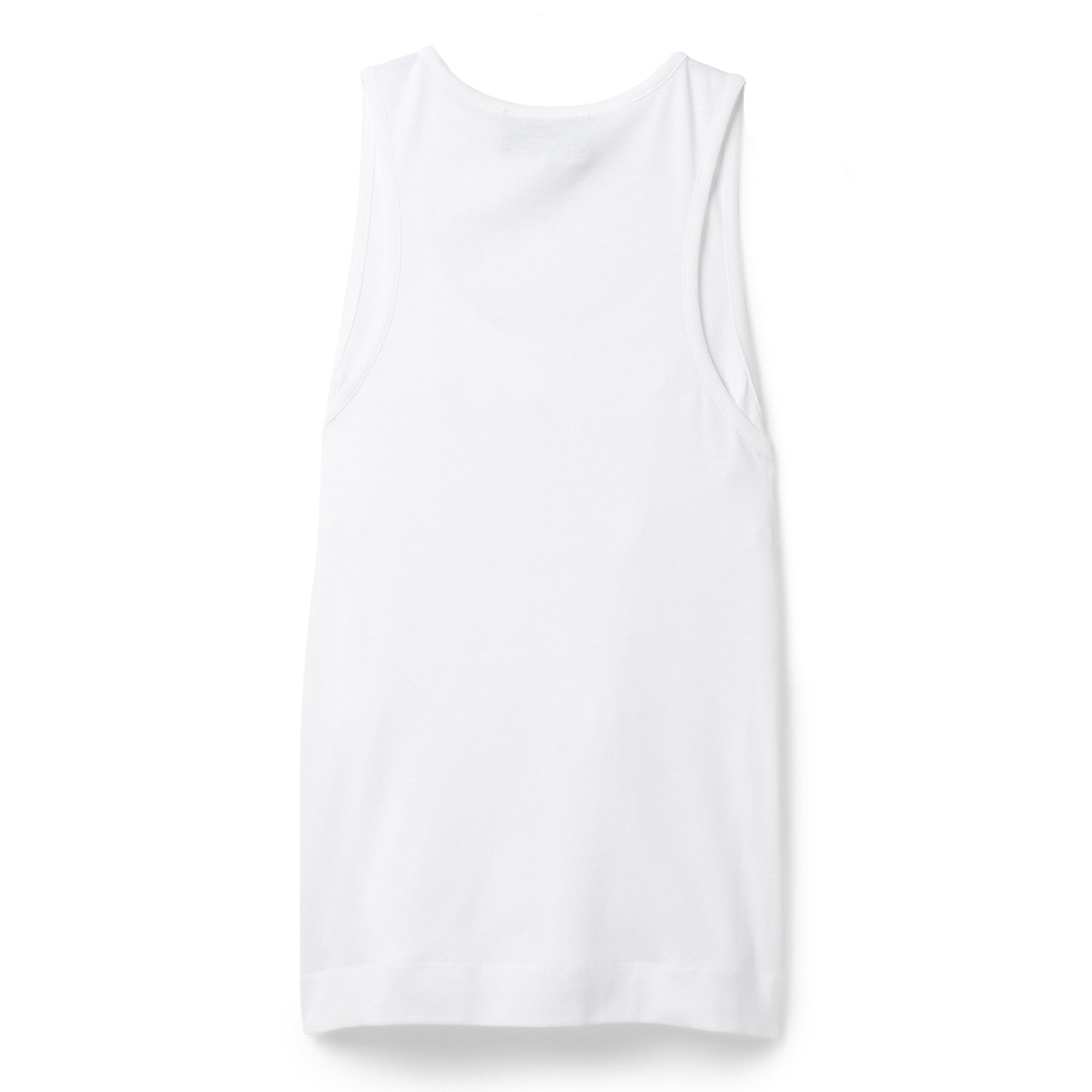 Simone Rocha Fitted Ruffle Frill Tank Top (White)
