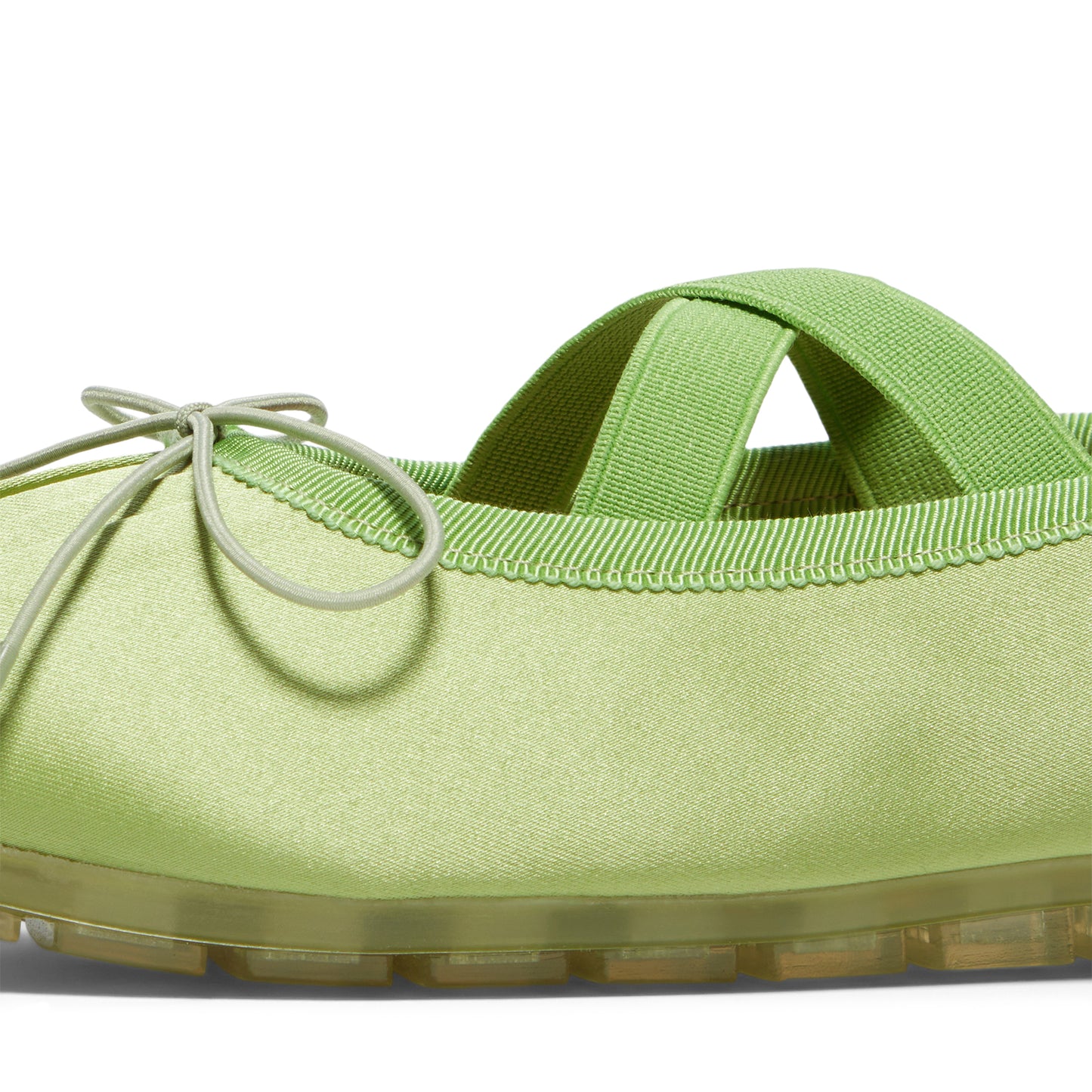 Simone Rocha Ballerina Grip Flats (Matcha)