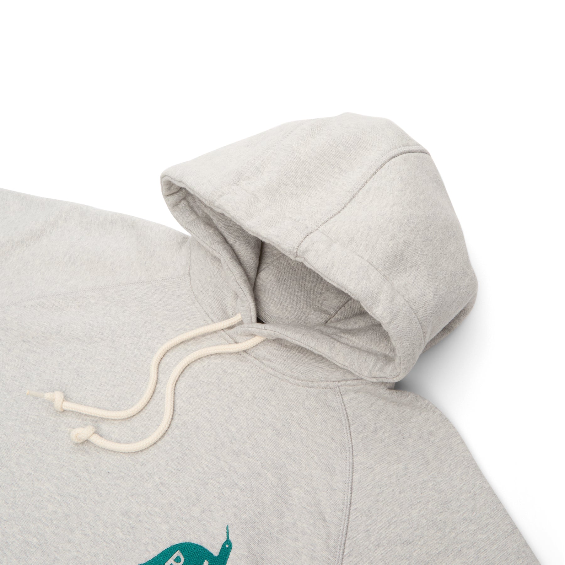 by Parra Crow Logo Hooded Sweatshirt (Heather Grey)