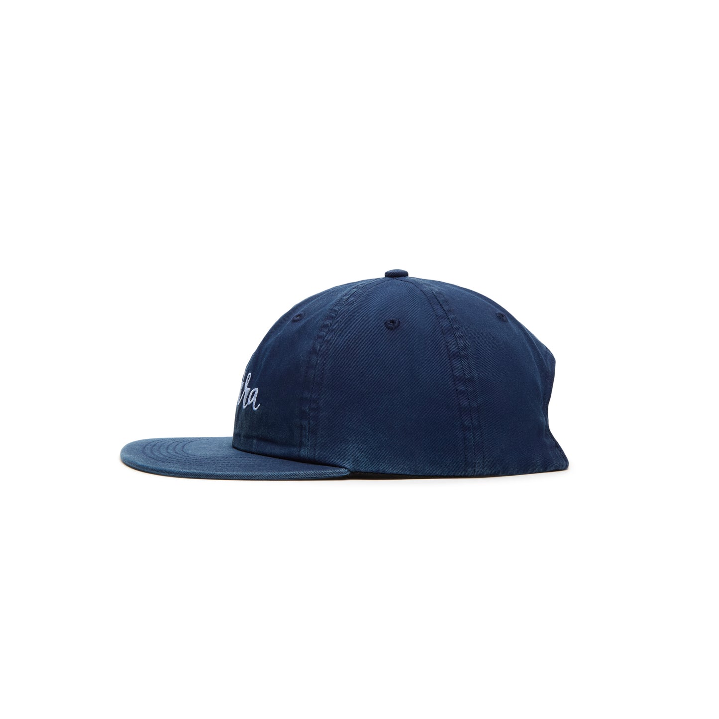 by Parra Scripted 6 Panel Hat (Navy Blue)