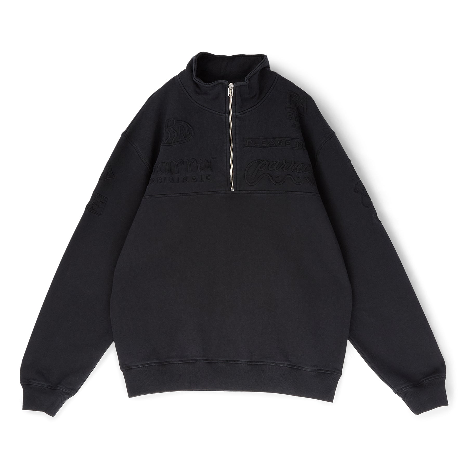 by Parra Media Training Quarter Zip Pullover (Black) – CNCPTS