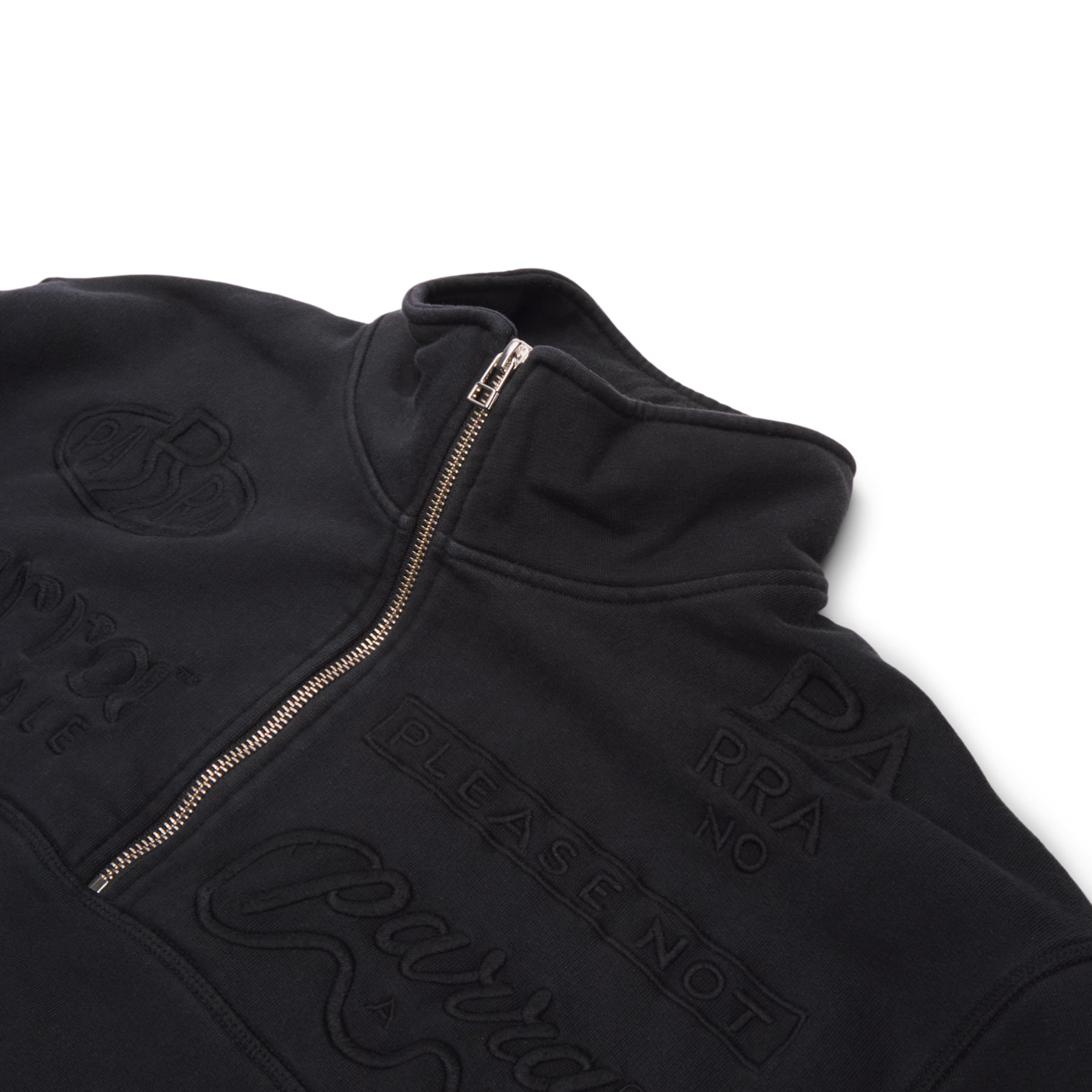 by Parra Media Training Quarter Zip Pullover (Black)