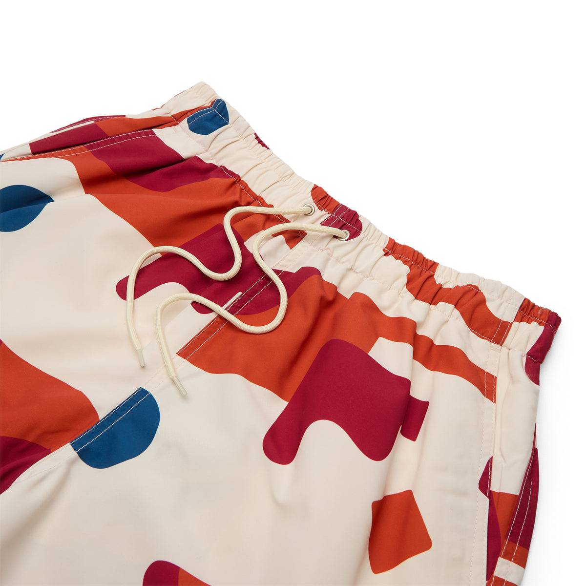 By Parra Abstract Mountain Swim Shorts (Red)