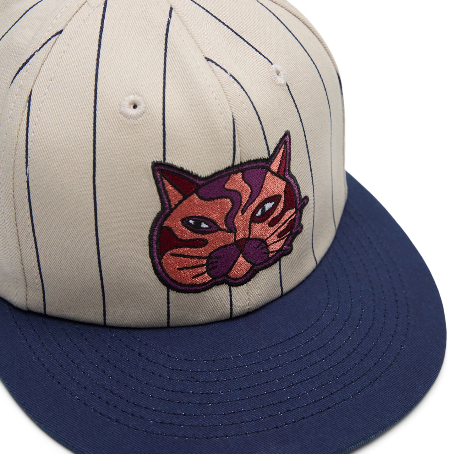 By Parra Earl Face 6 Panel Hat (Blue)