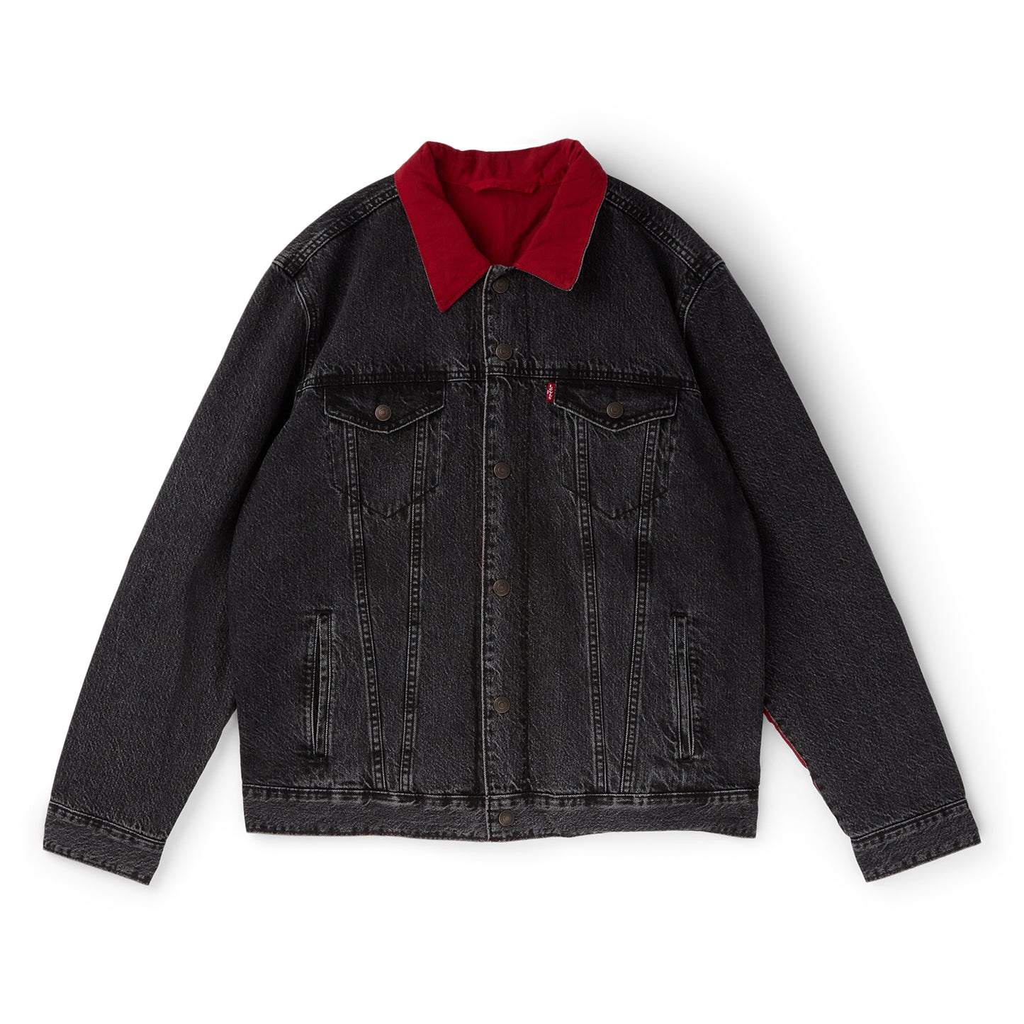 Levi's Jordan Reversible Trucker Jacket (Black)