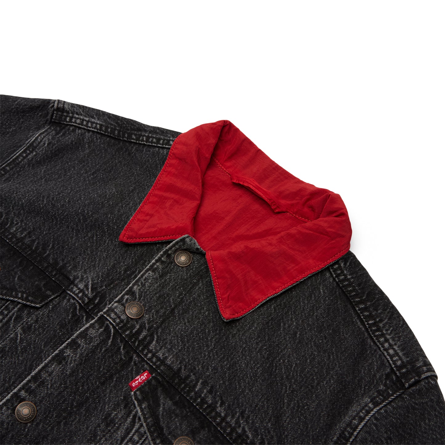 Levi's Jordan Reversible Trucker Jacket (Black)