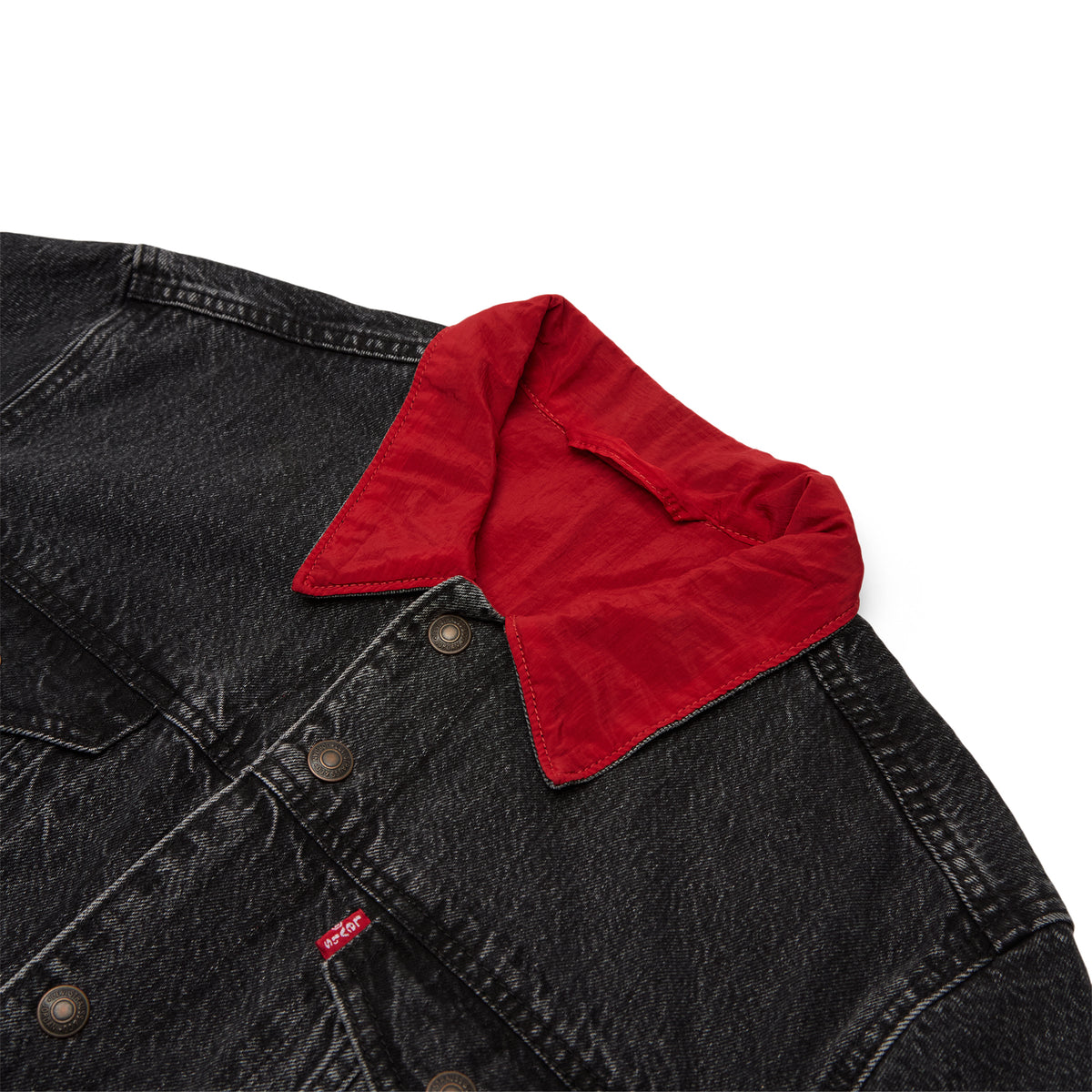 Levi's Jordan Reversible Trucker Jacket (Black)