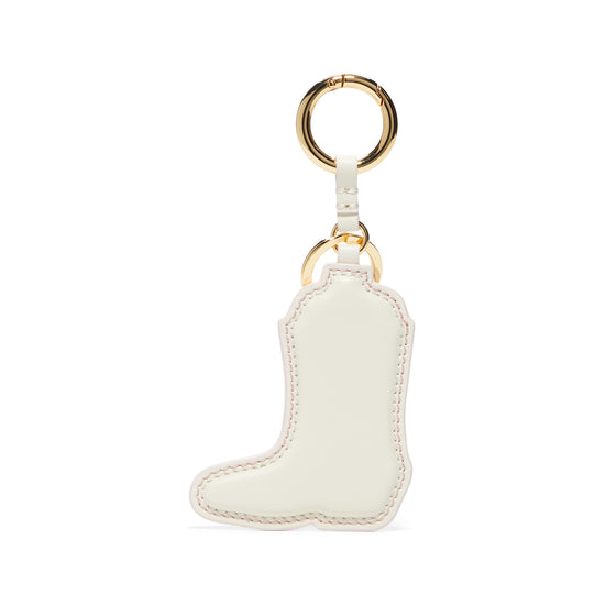 GANNI Western Boot Keyring (Chalk Pink)