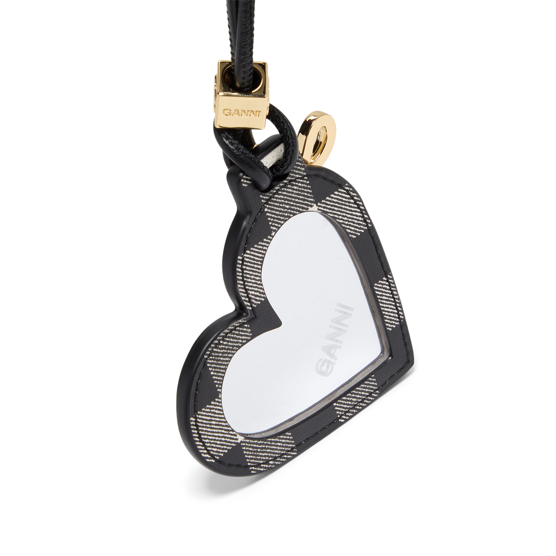 GANNI Bou Heart Mirror (Black)