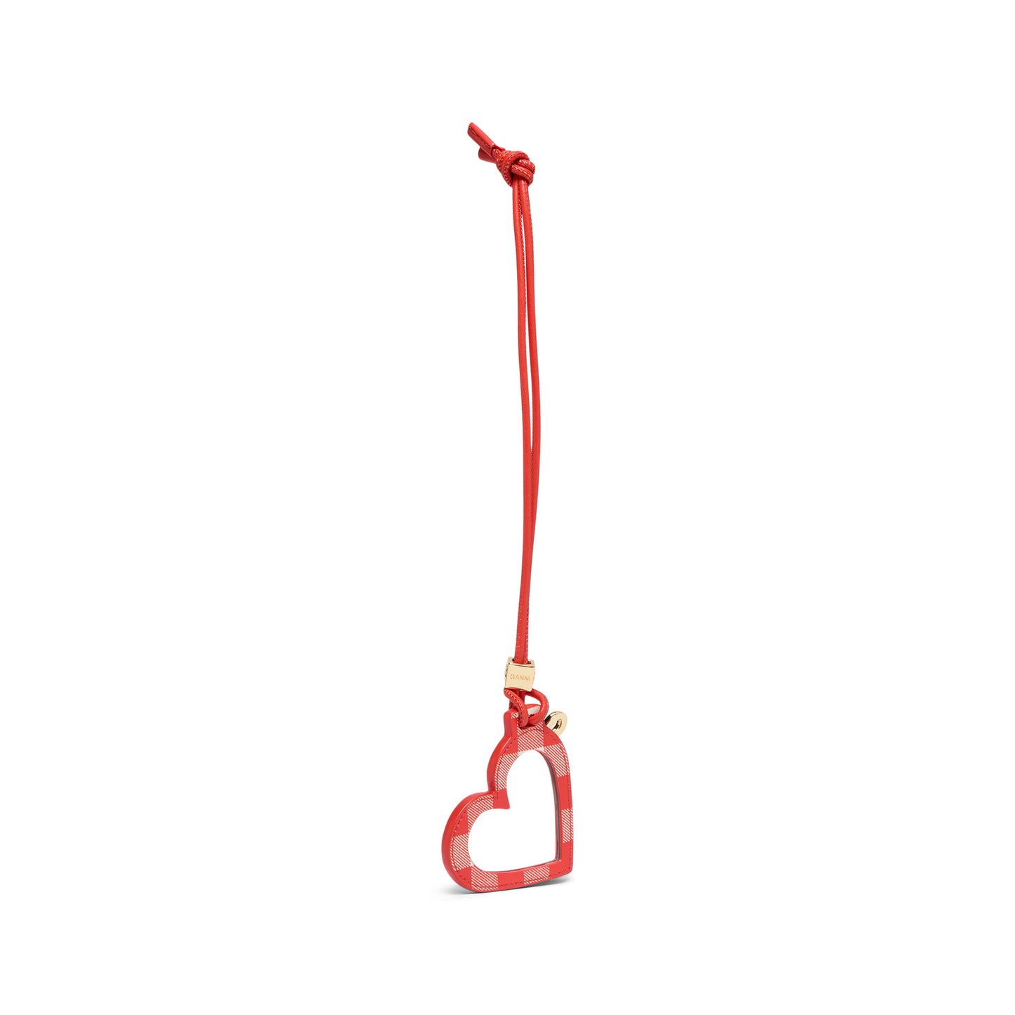 GANNI Bou Heart Mirror (Red Alert)