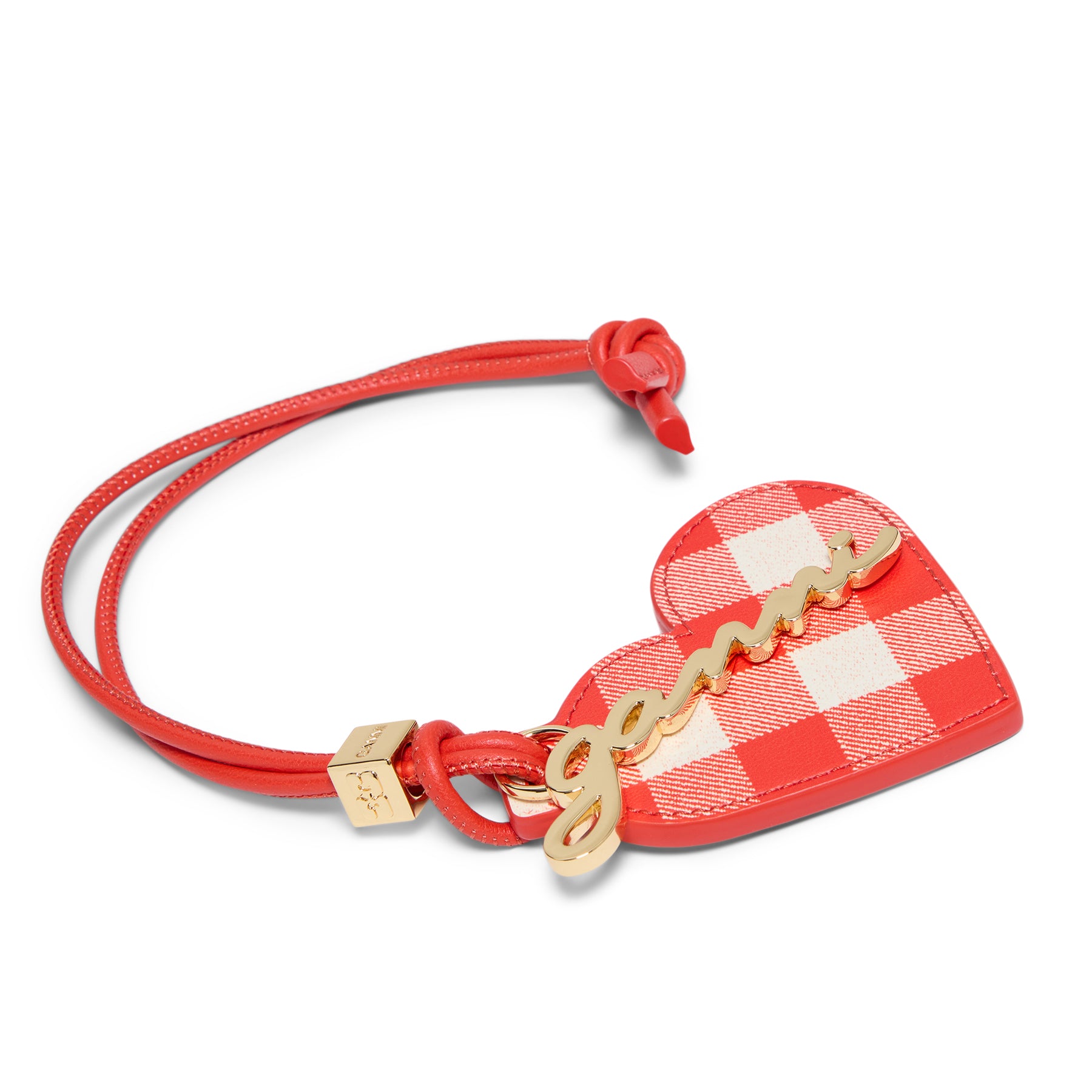 GANNI Bou Heart Mirror (Red Alert)