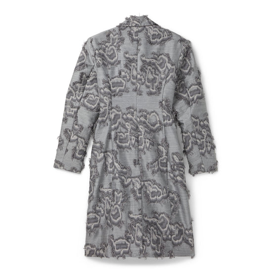 GANNI Fil Coupe Suiting Coat (Mockingbird)
