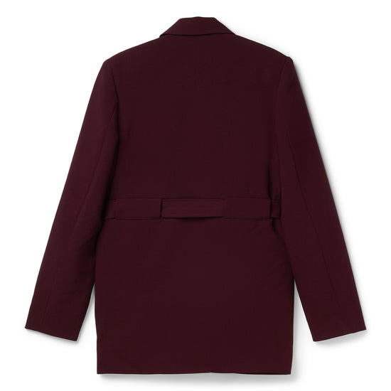 GANNI Future Twill Suiting Blazer (Port Royale)