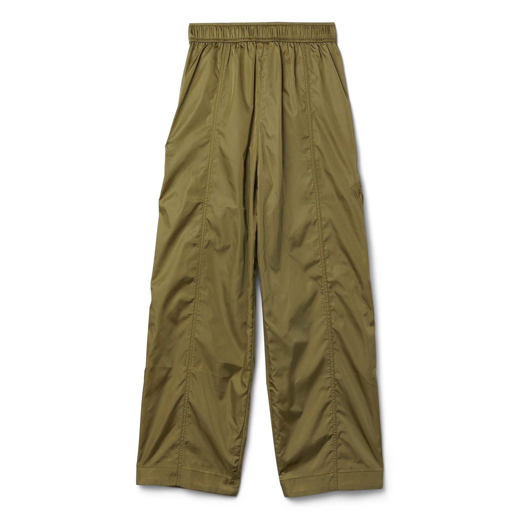 GANNI Duchesse Nylon Oversized Elasticated Pants (Boa)