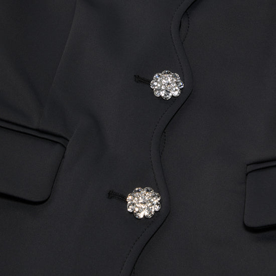 GANNI Structured Blazer (Phantom)
