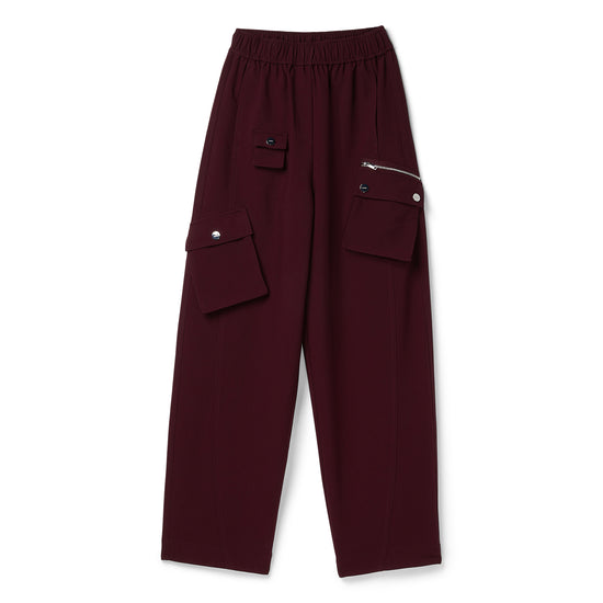 GANNI Future Twill Suiting Elasticated Pants (Port Royale)
