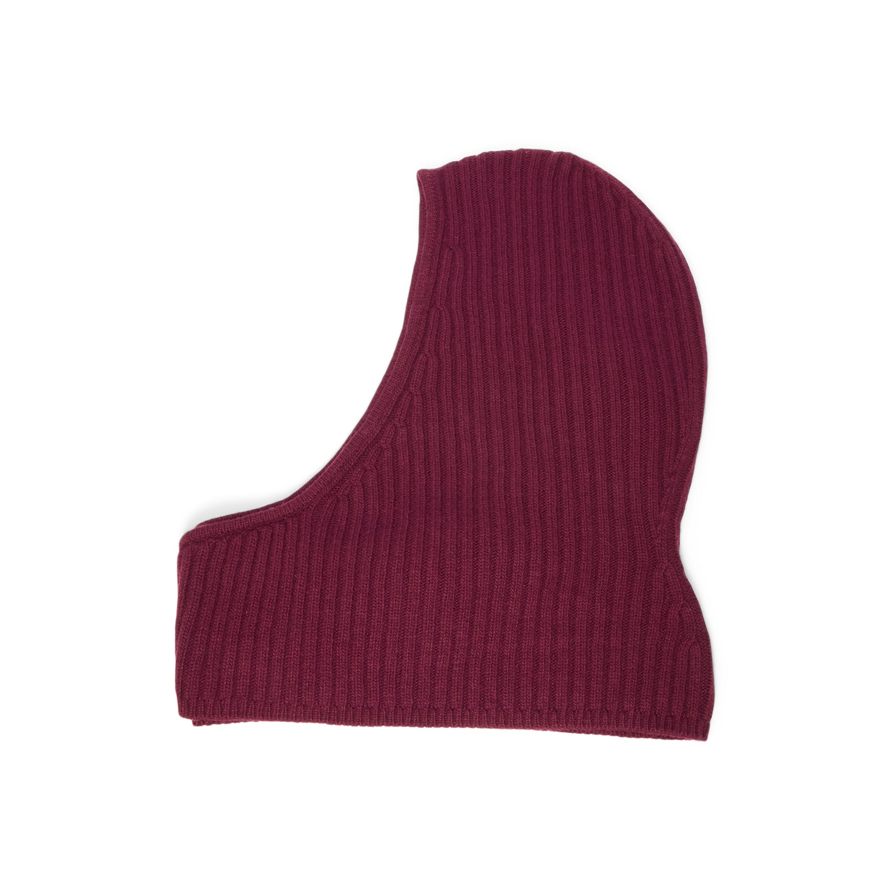 GANNI Wool Mix Knit Balaclava (Burgundy) – CNCPTS