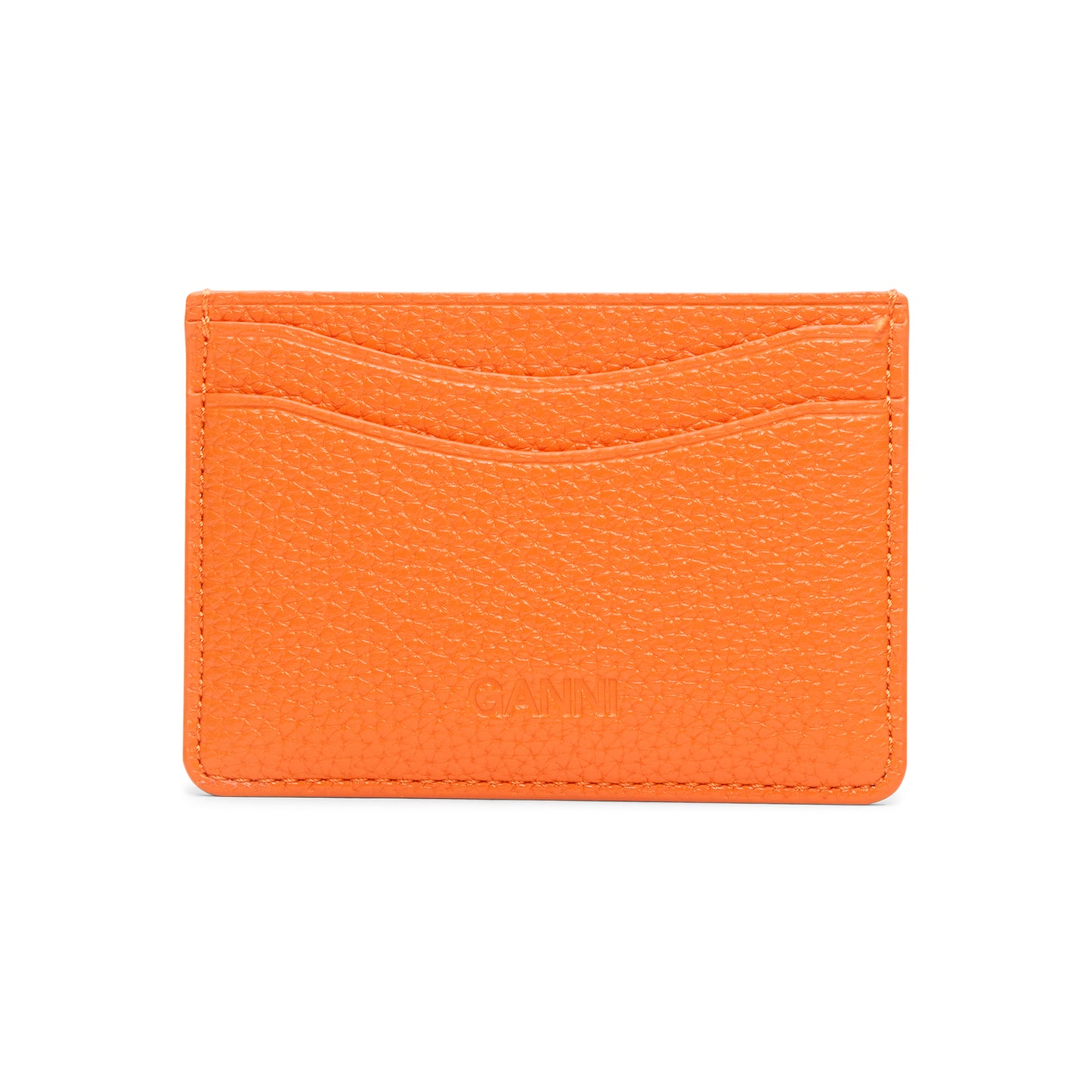 GANNI Bou Card Holder (Russet Orange)