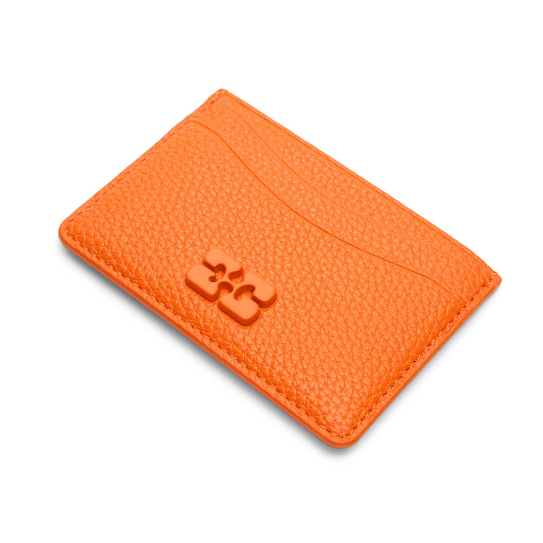 GANNI Bou Card Holder (Russet Orange)