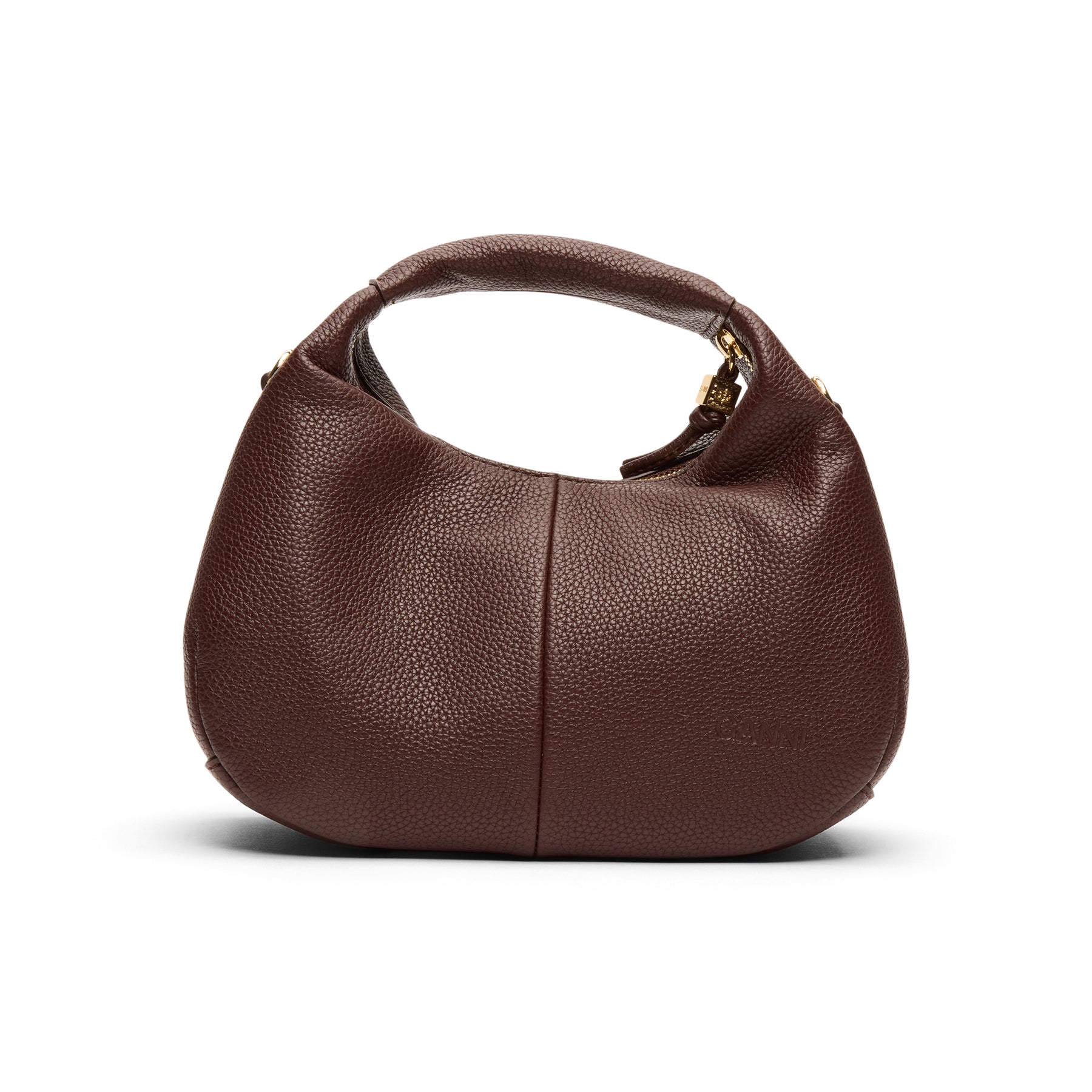 GANNI Mini Hobo Bag (Chicory Coffee)