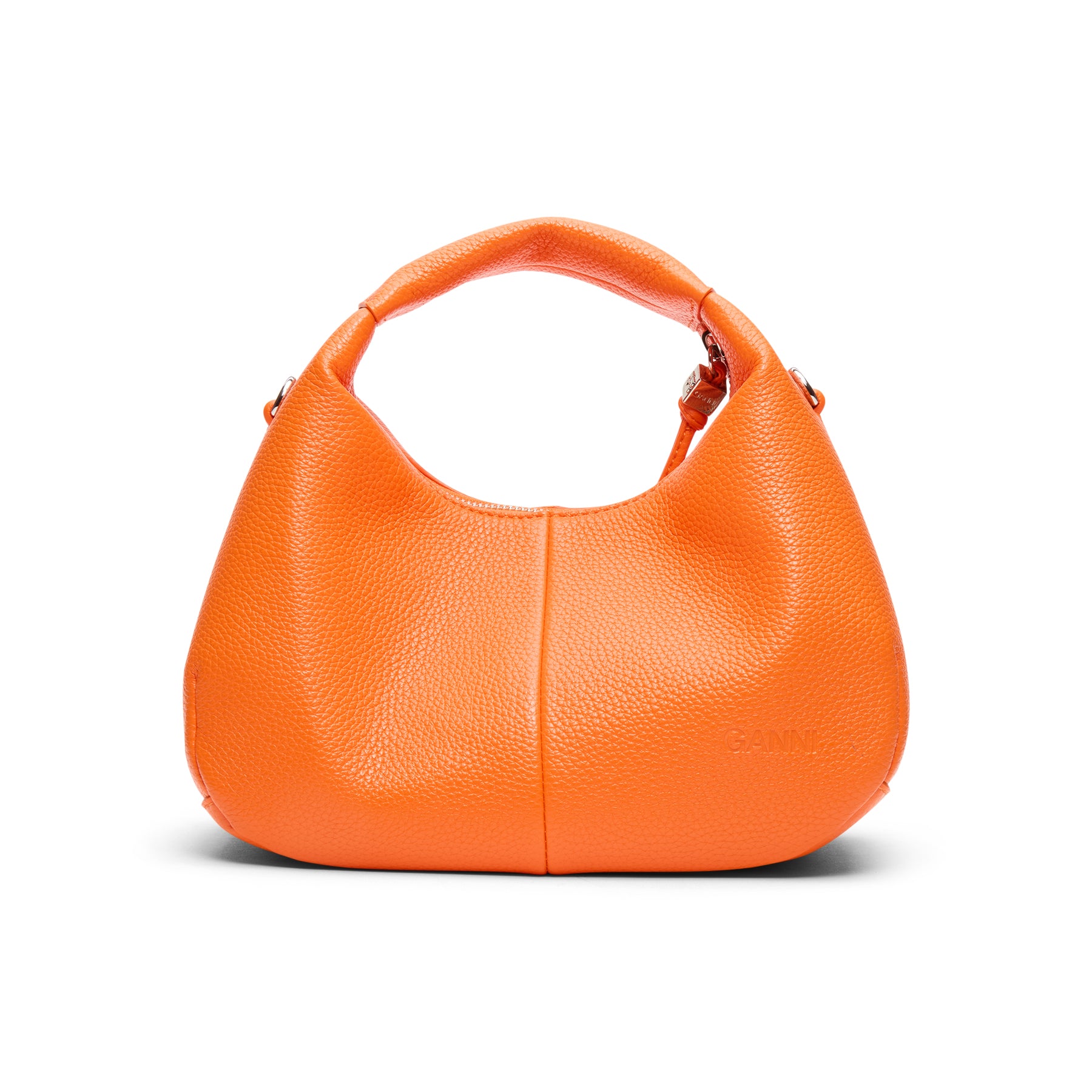 GANNI Mini Hobo Bag (Russet Orange)