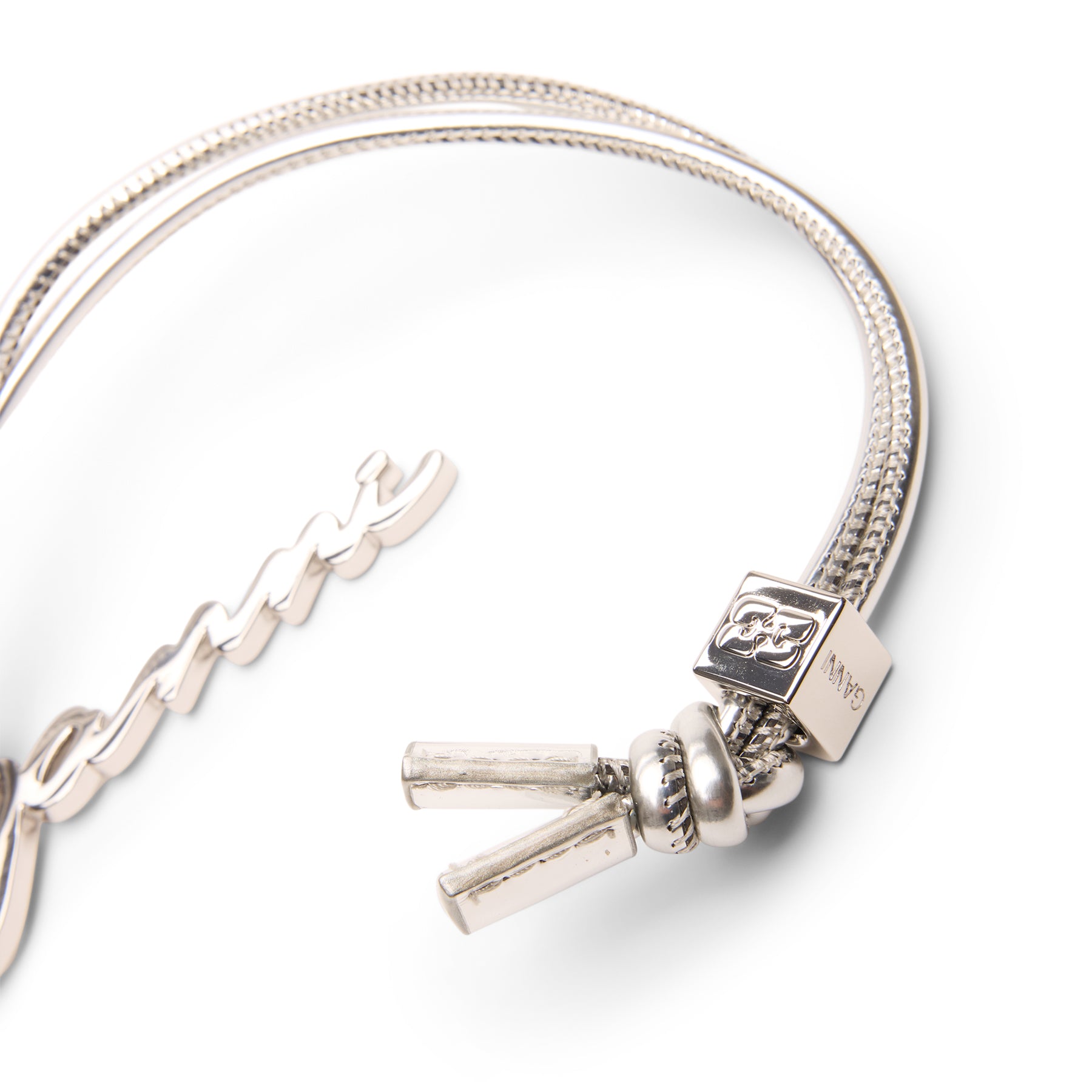 GANNI Bou Heart Mirror (Silver)