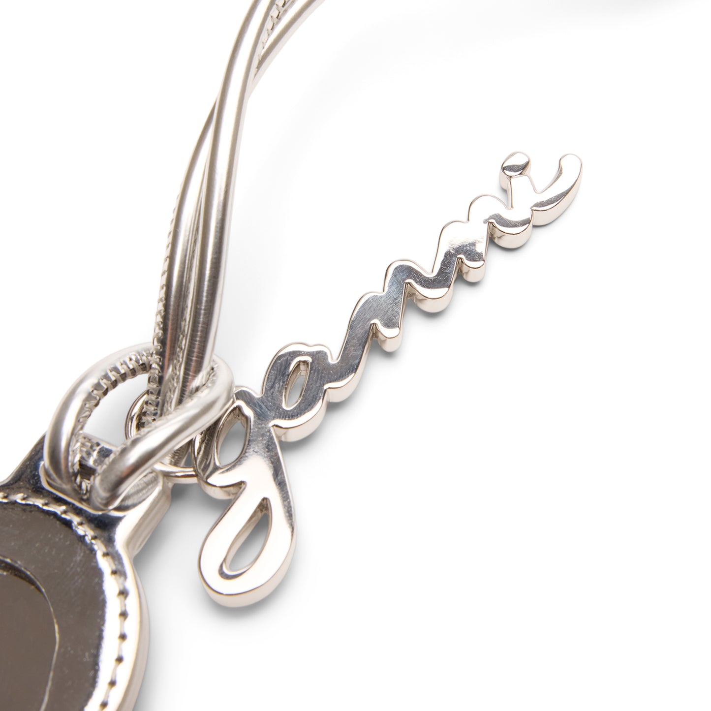 GANNI Bou Heart Mirror (Silver)