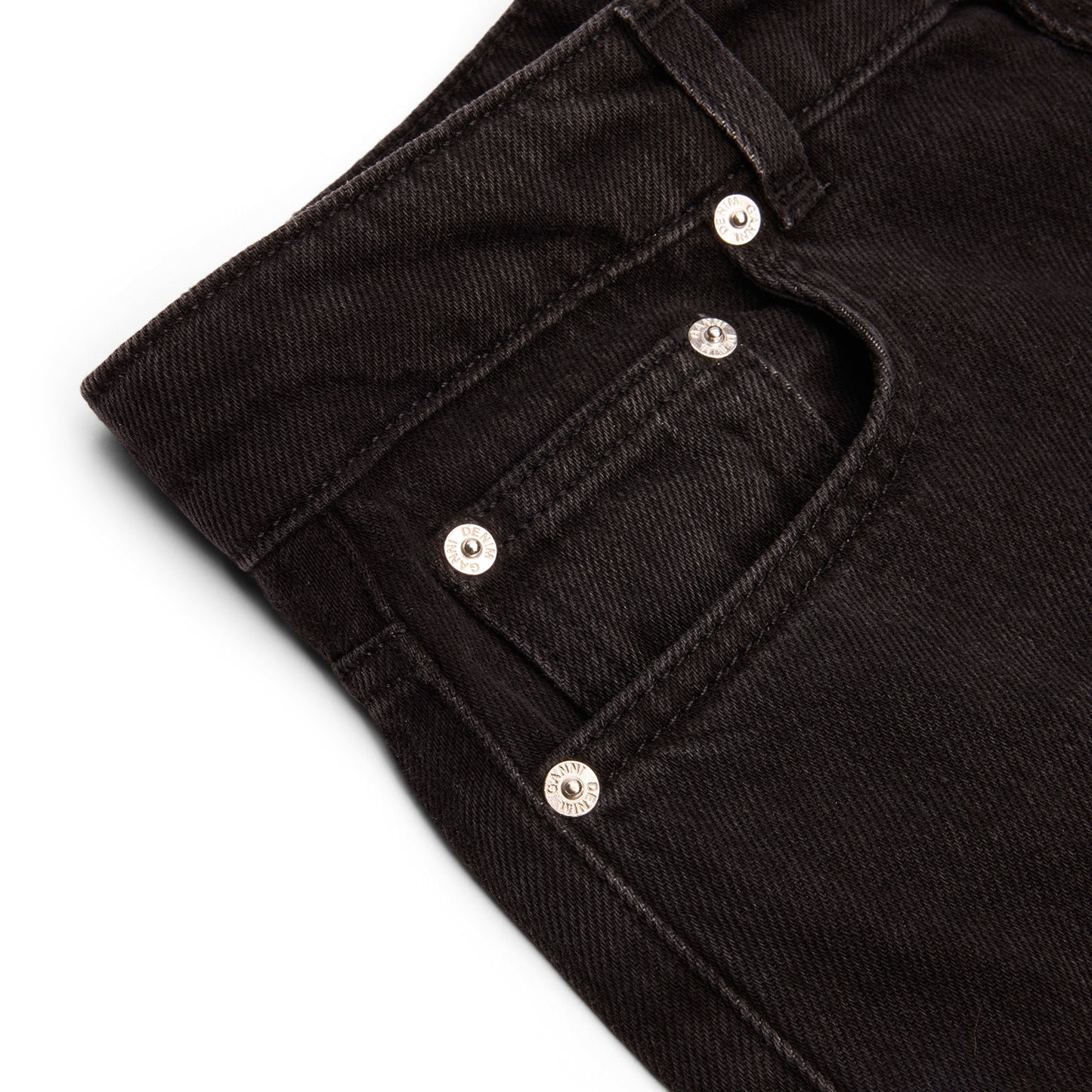 GANNI Baggy Jeans (Black Washed)