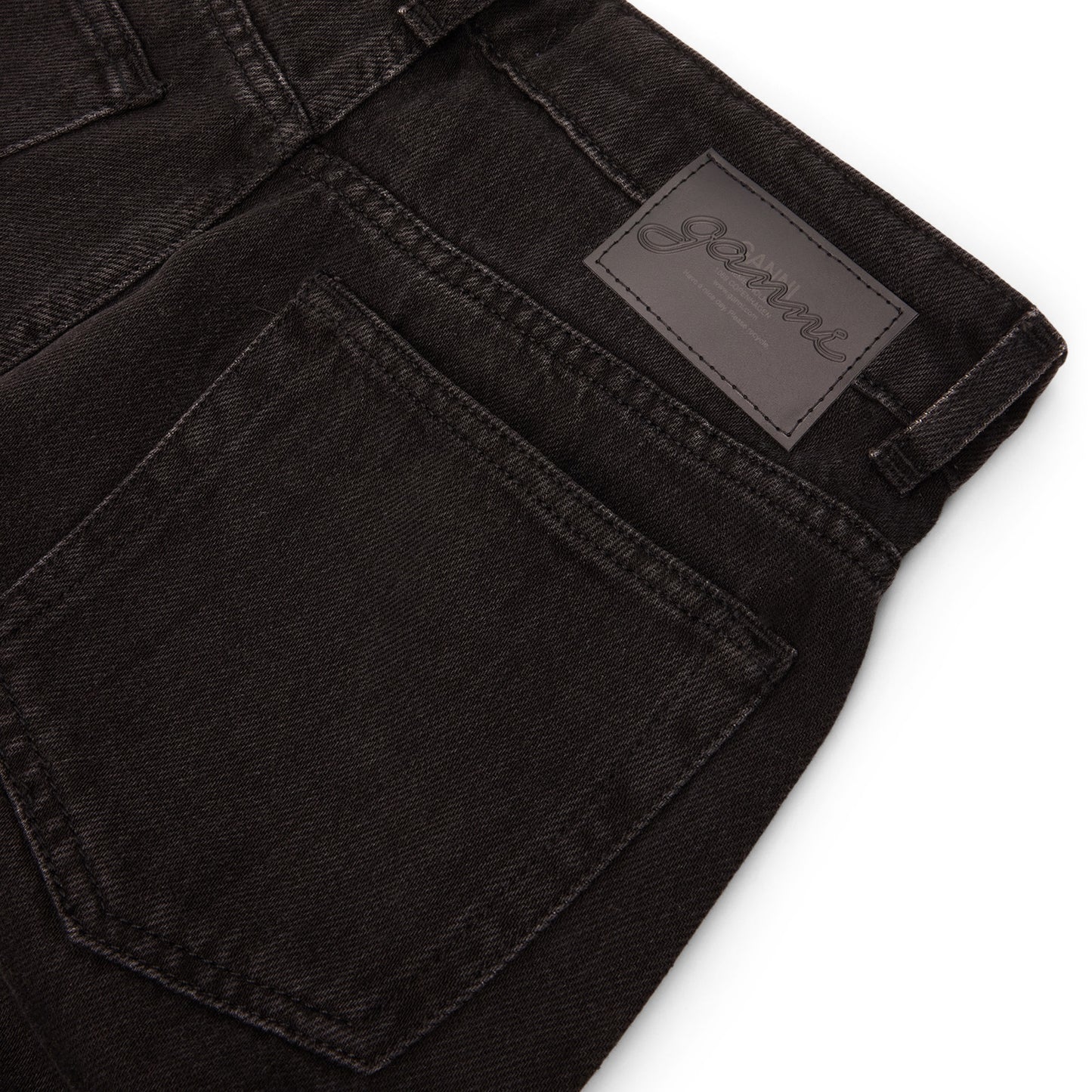 GANNI Baggy Jeans (Black Washed)