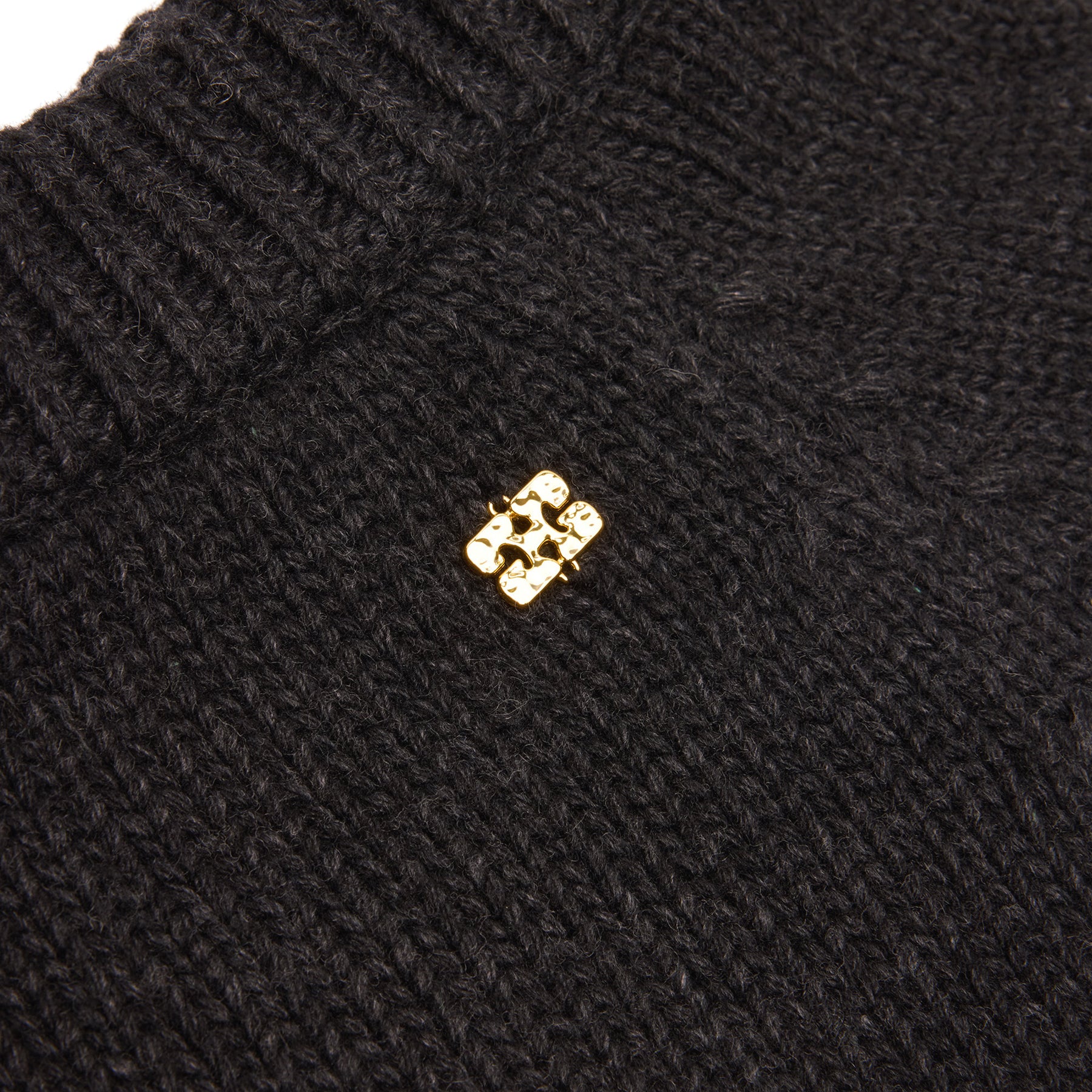 GANNI Wool Mix Mini Skirt (Phantom)