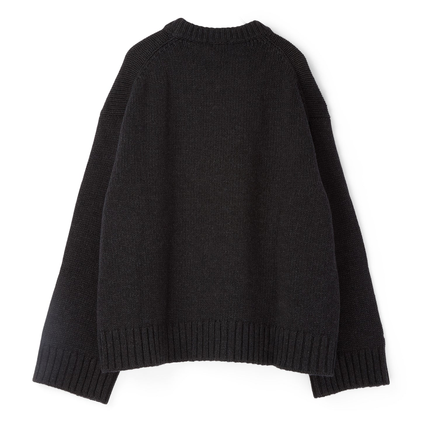 GANNI Chunky Wool Mix Sweater (Phantom)
