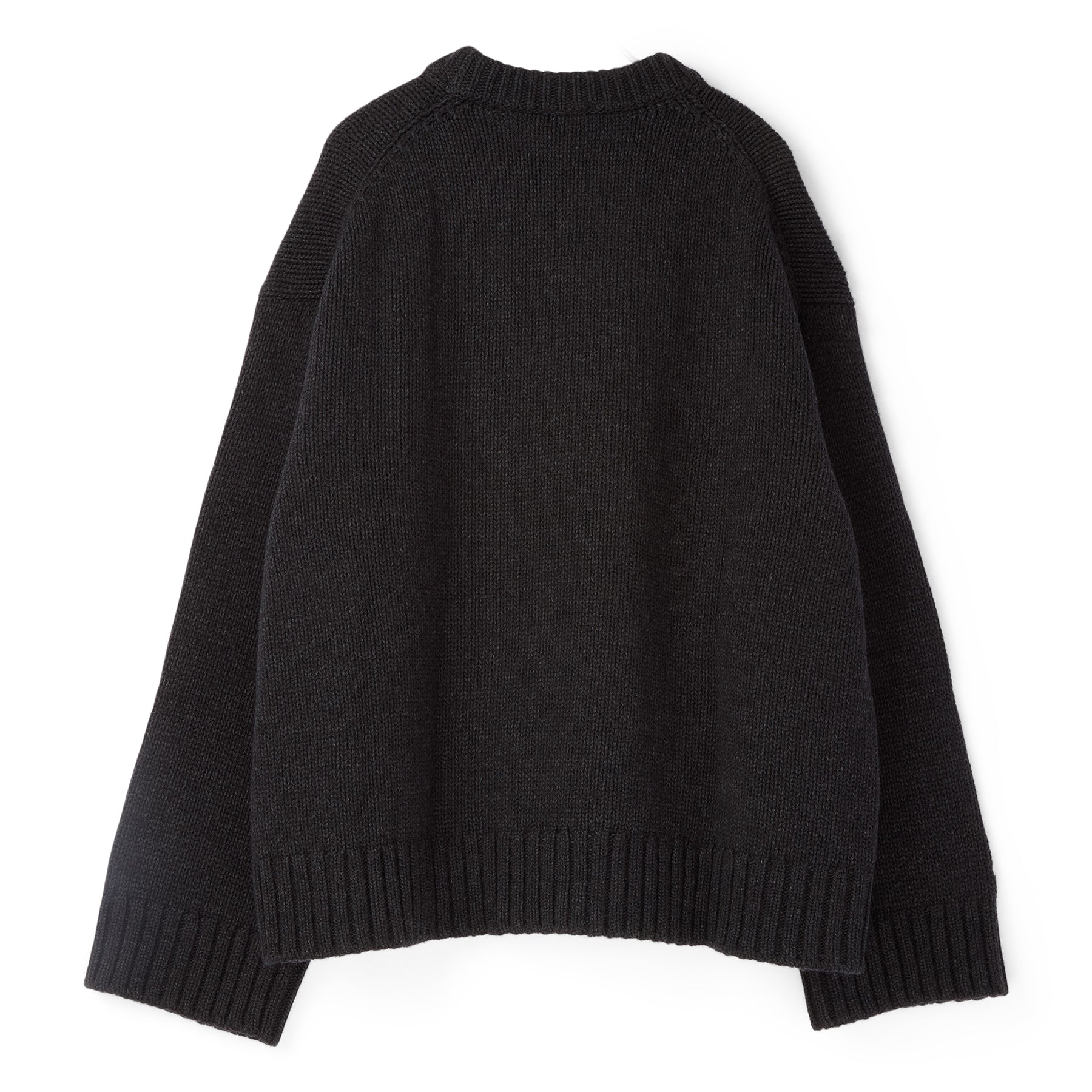 GANNI Chunky Wool Mix Sweater (Phantom)