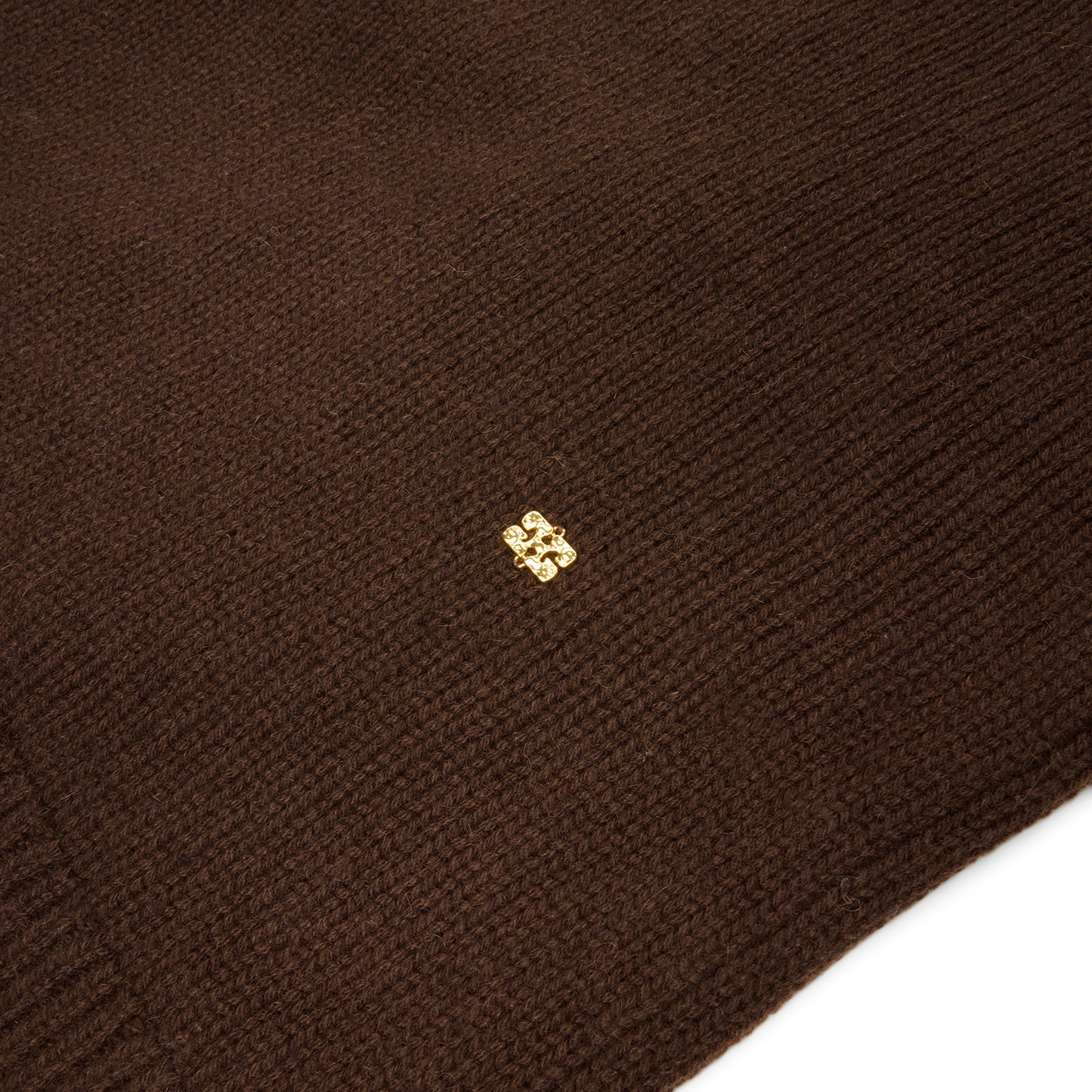 GANNI Open Back Pullover Sweater (Shaved Chocolate)