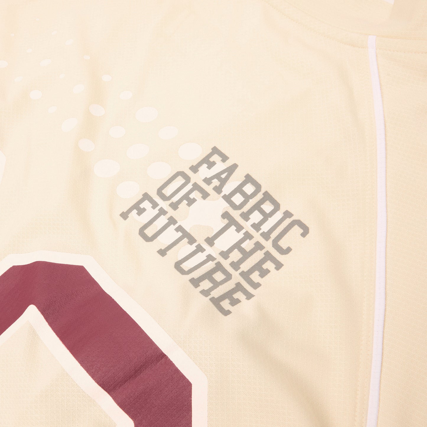 GANNI Oversized Long Sleeve Top (Egret)