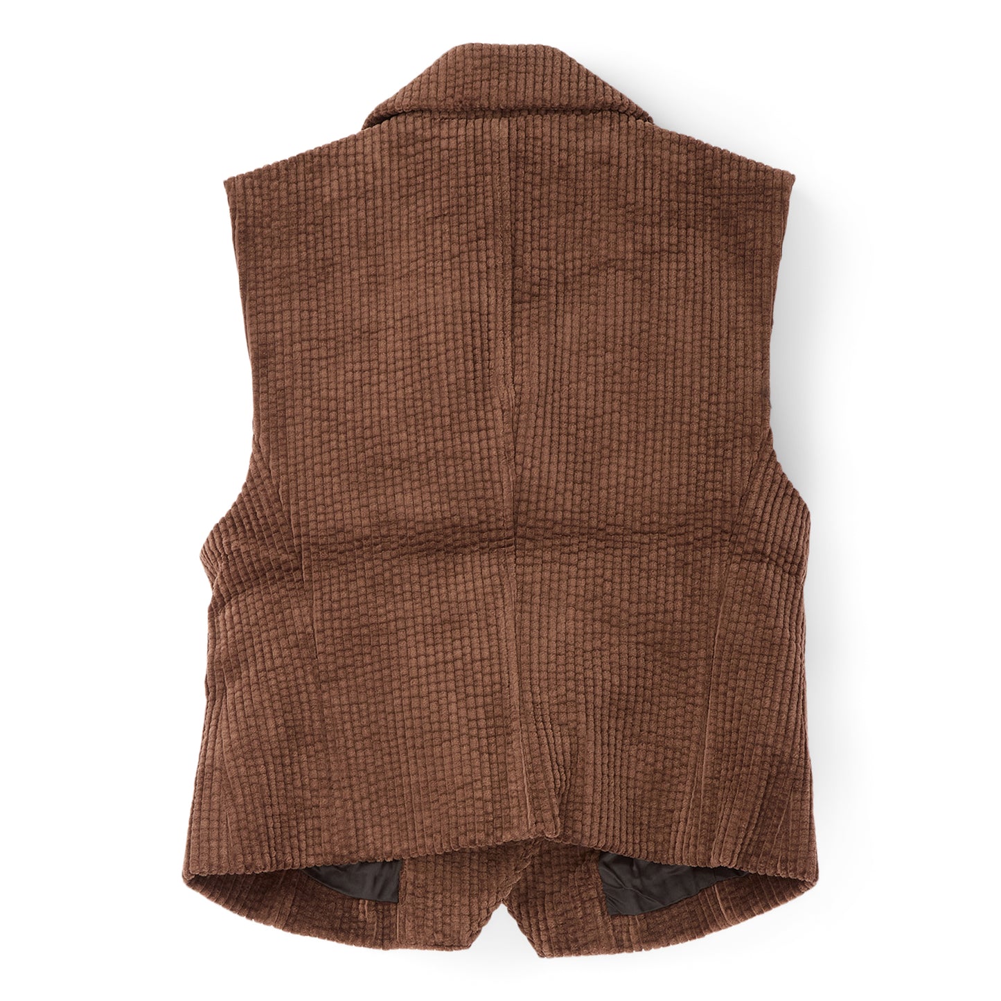GANNI Corduroy Vest (Chicory Coffee)