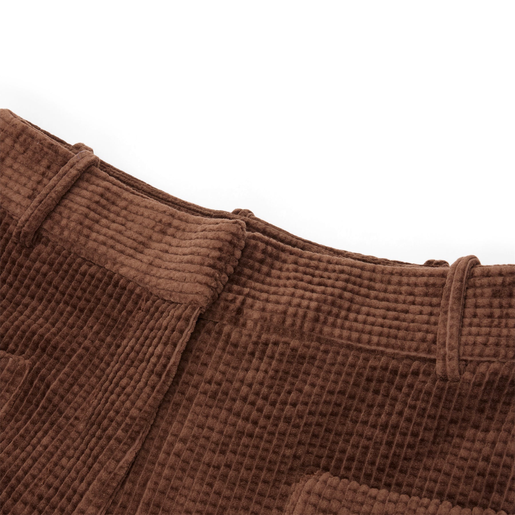 GANNI Corduroy Curved Pants (Chicory Coffee)