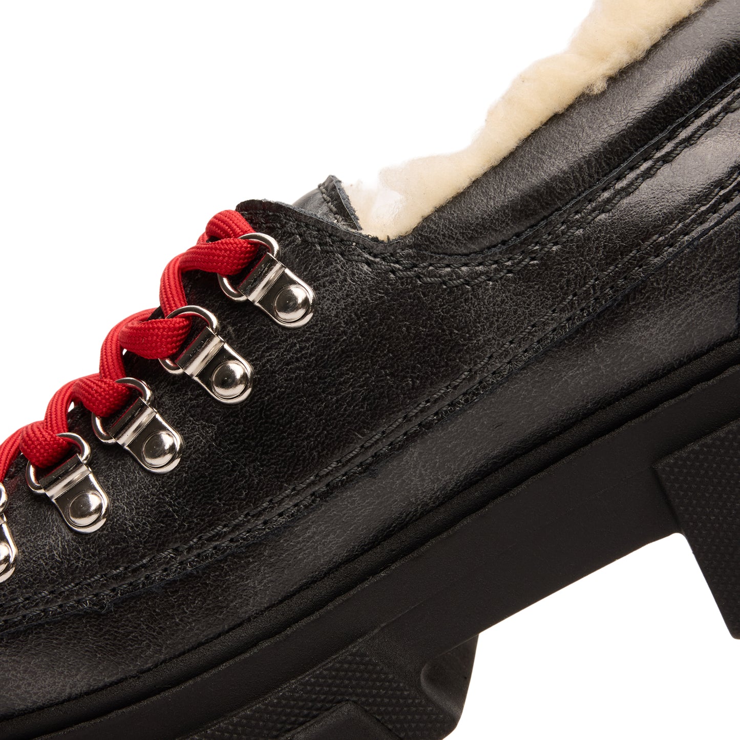 GANNI Cleated Derbies Vintage (Ebony)