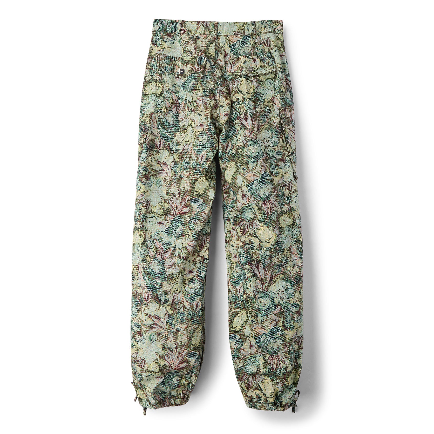 GANNI Tapestry Twill Pants (Jadeite )