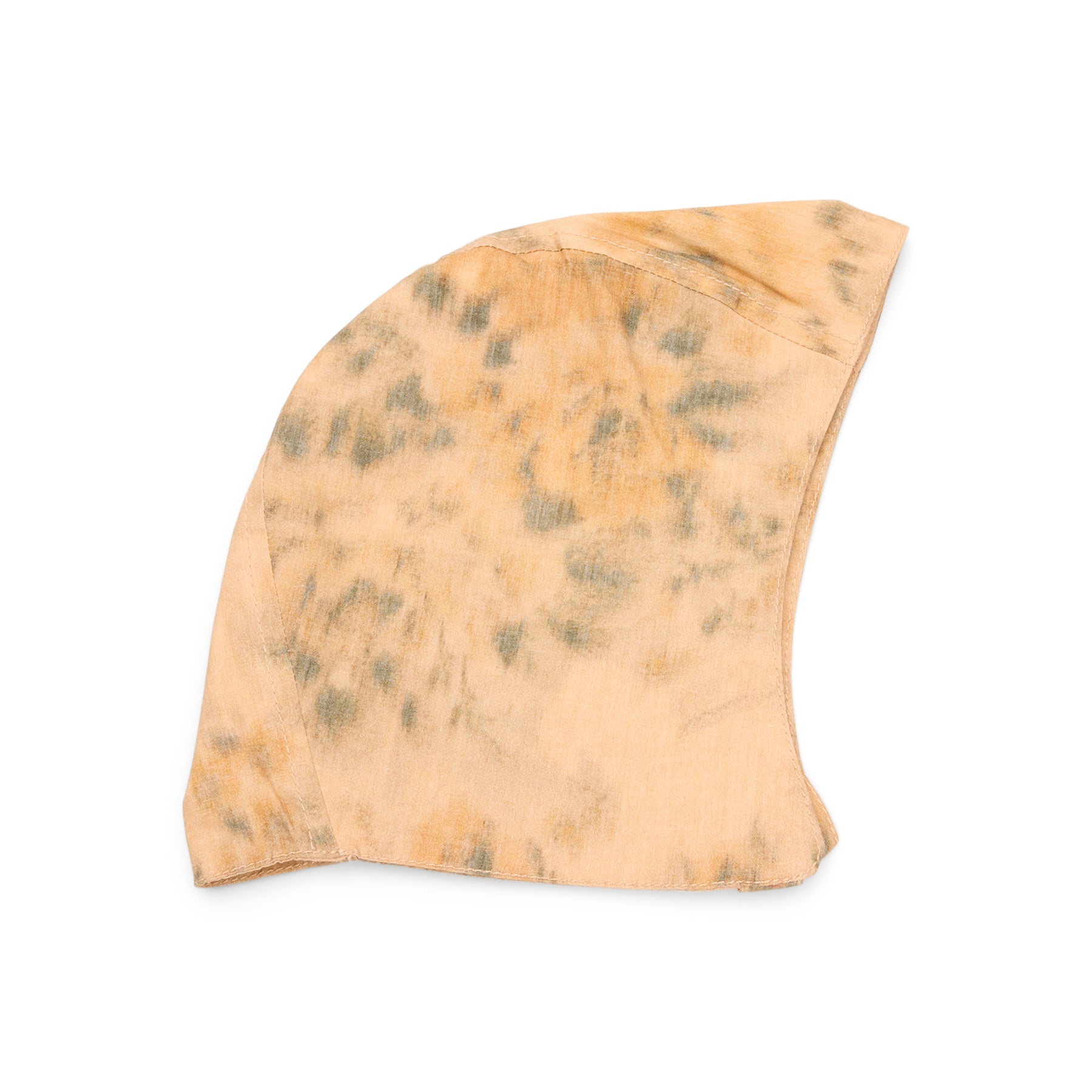 GANNI Printed Cotton Bonnet (Cloud Cream)