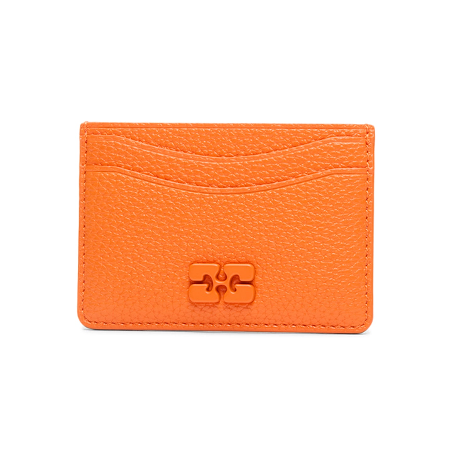 GANNI Bou Card Holder (Russet Orange)