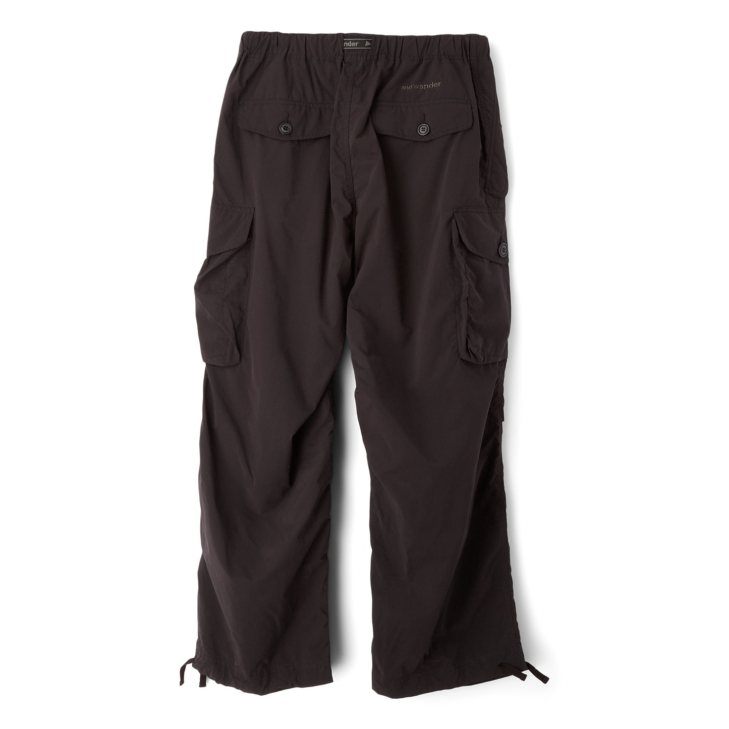and wander 88 oversized cargo pants (Black)
