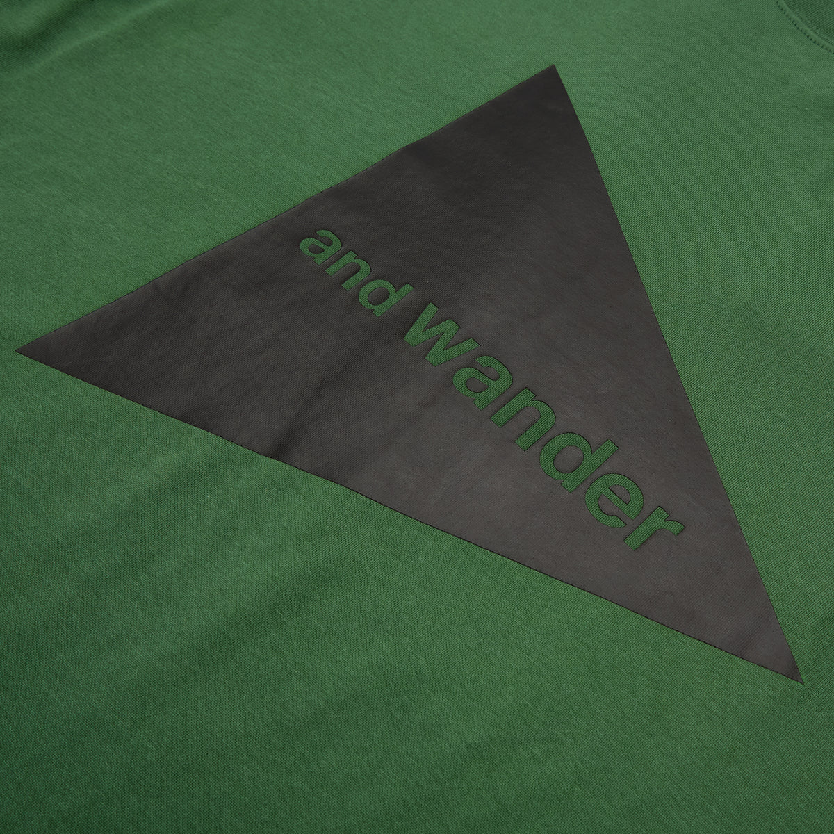 and wander 83 and wander big logo SS T (Green)