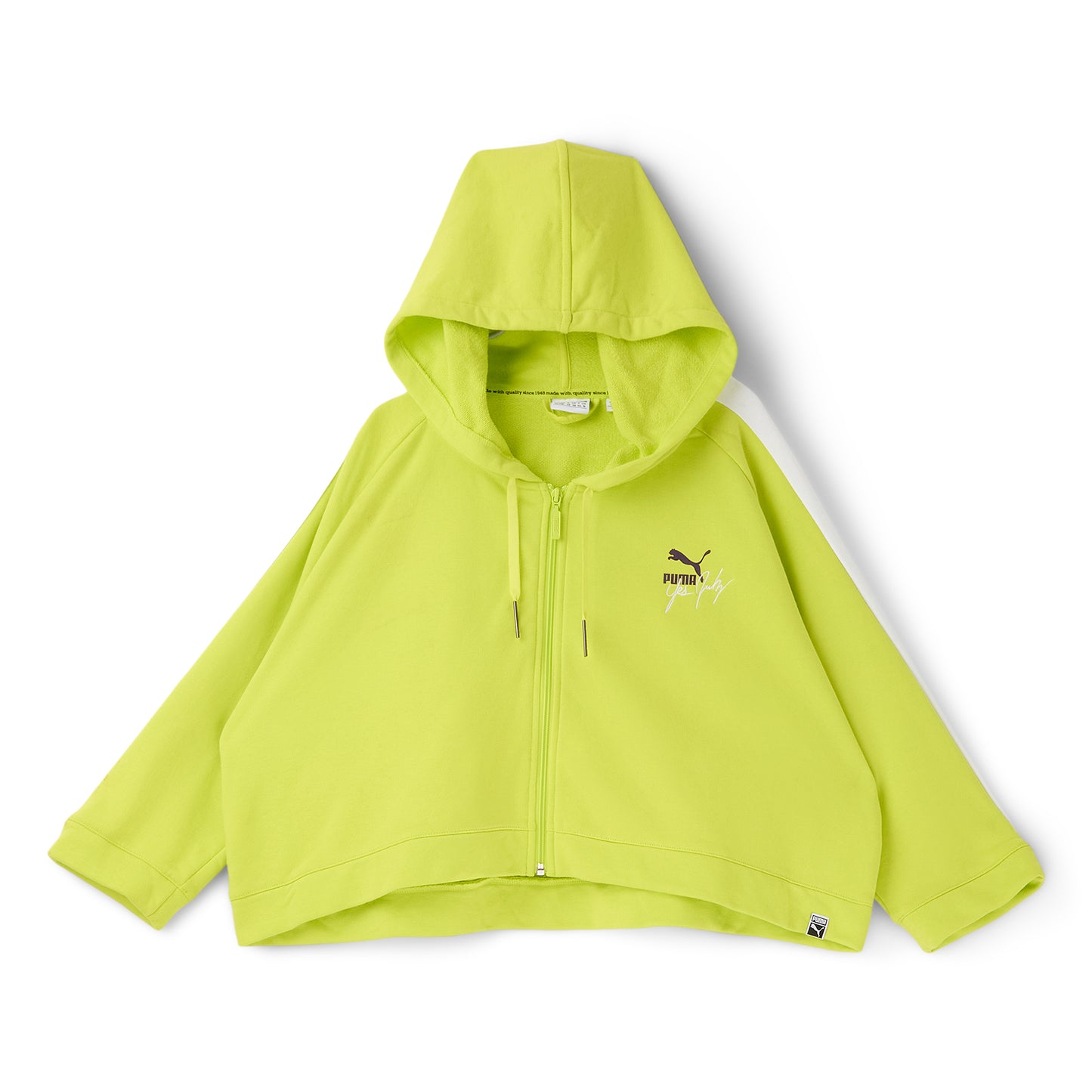 Puma x Yes Julz FZ Hoodie (Energy Yellow)