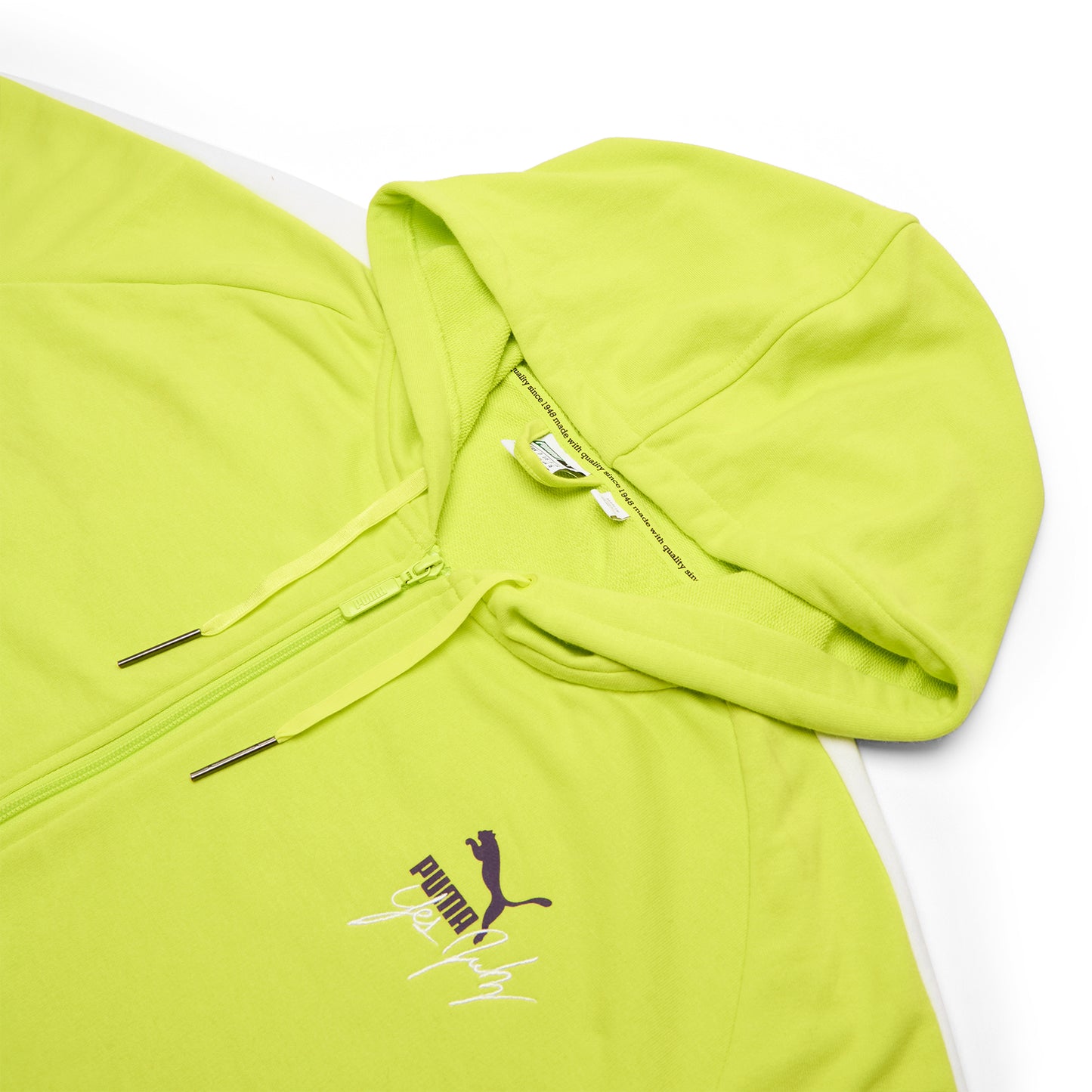 Puma x Yes Julz FZ Hoodie (Energy Yellow)